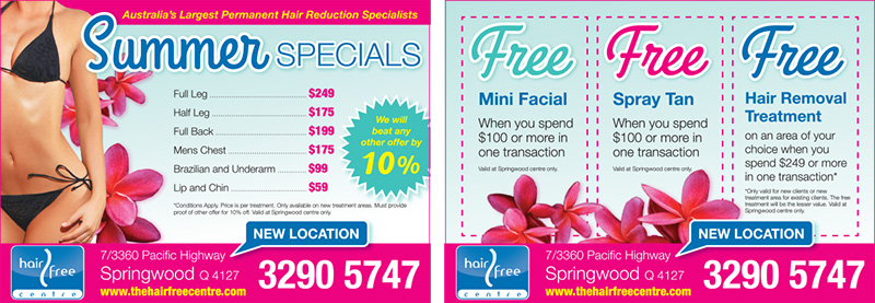 A5 double sided flyer