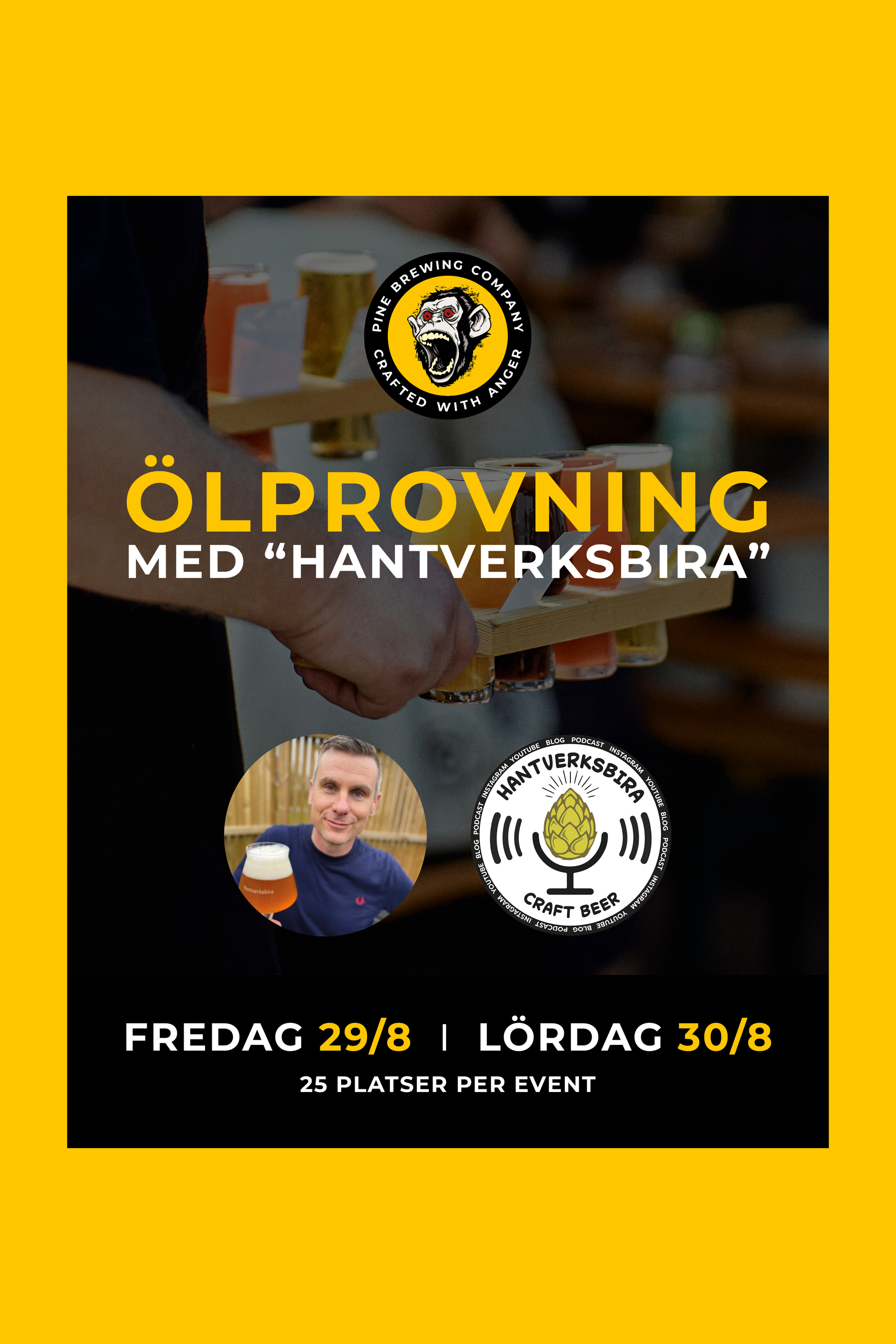 Ölprovning med Hantverksbira