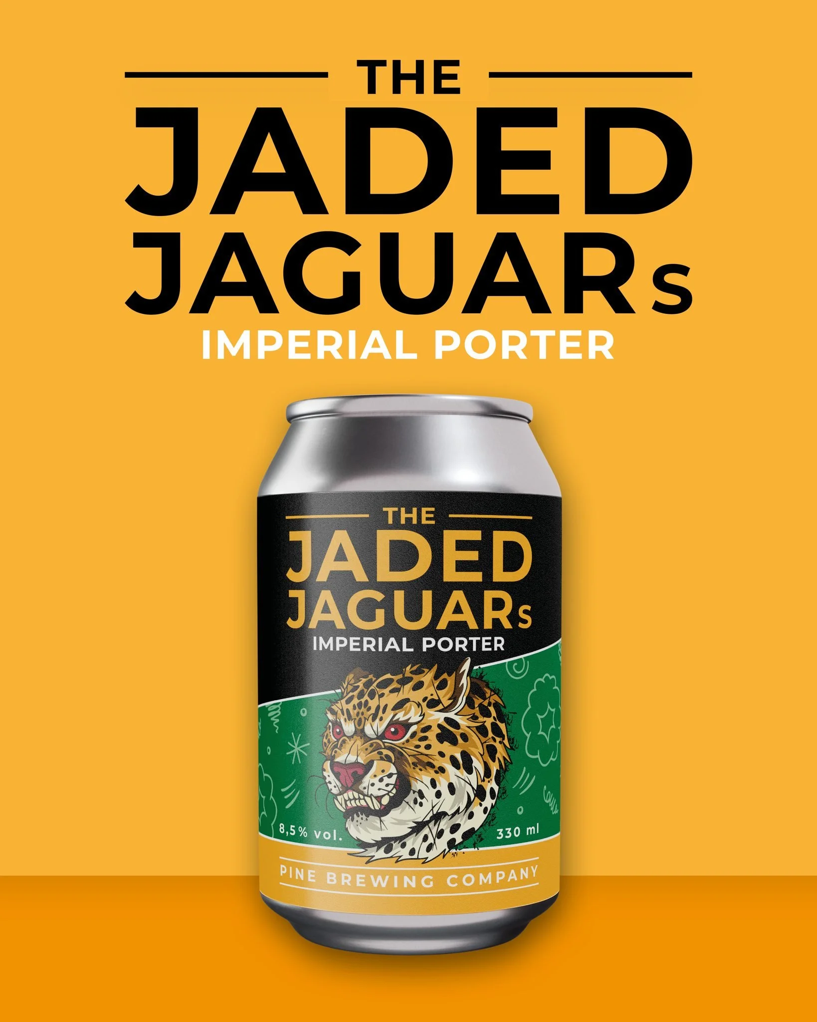 🍺 V&aring;r nyhet The Jaded Jaguar's Imperial Porter sl&auml;pptes nyligen p&aring; Systembolaget!

🐆 Jaguaren &auml;r fyllig med s&ouml;t smak. Du hittar en subtil karakt&auml;r av choklad och rostad malt. En kr&auml;mig munk&auml;nsla och l&aring
