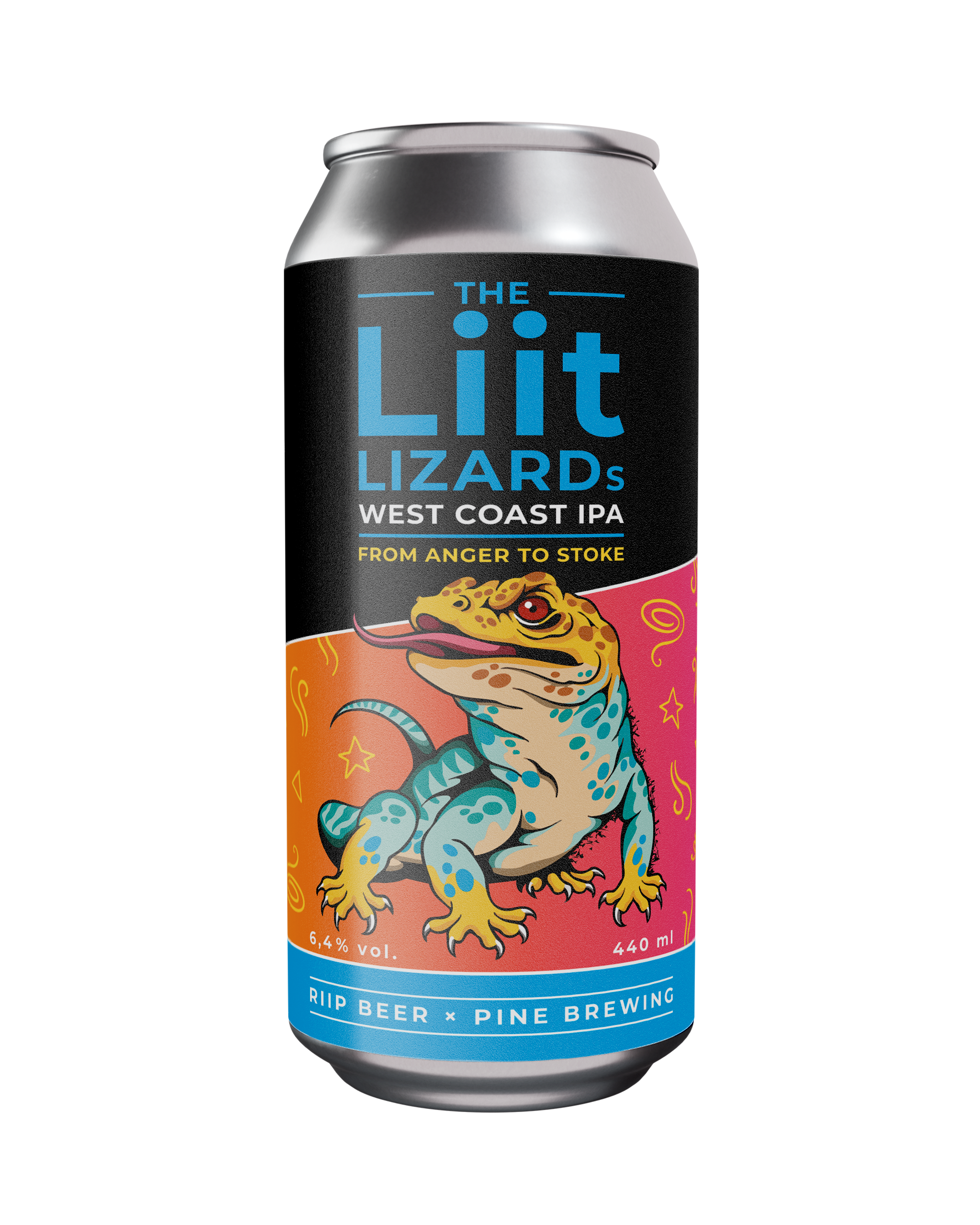 The Liit Lizard's West Coast IPA