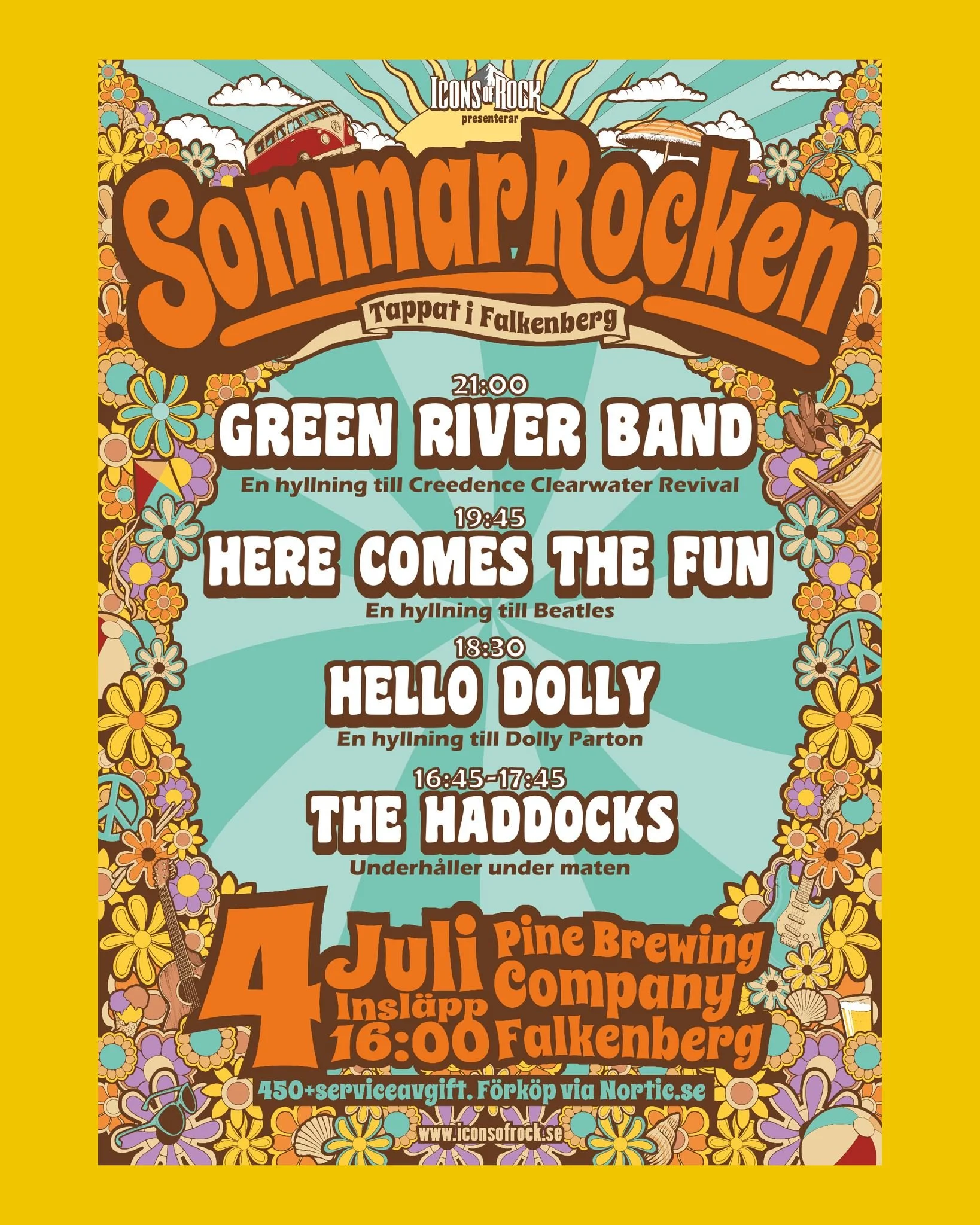 🎸✨💛 Tre grymma event i samarbete med @iconsofrockswe

Vi &auml;r v&auml;ldigt glada att &aring;terigen f&aring; v&auml;lkomna er till tre schyssta evenemang hos oss!
🎤 SommarRocken
🤘 Icons of Rock
🎸 Blue, B&auml;rs och Bites

Visst g&ouml;r dett