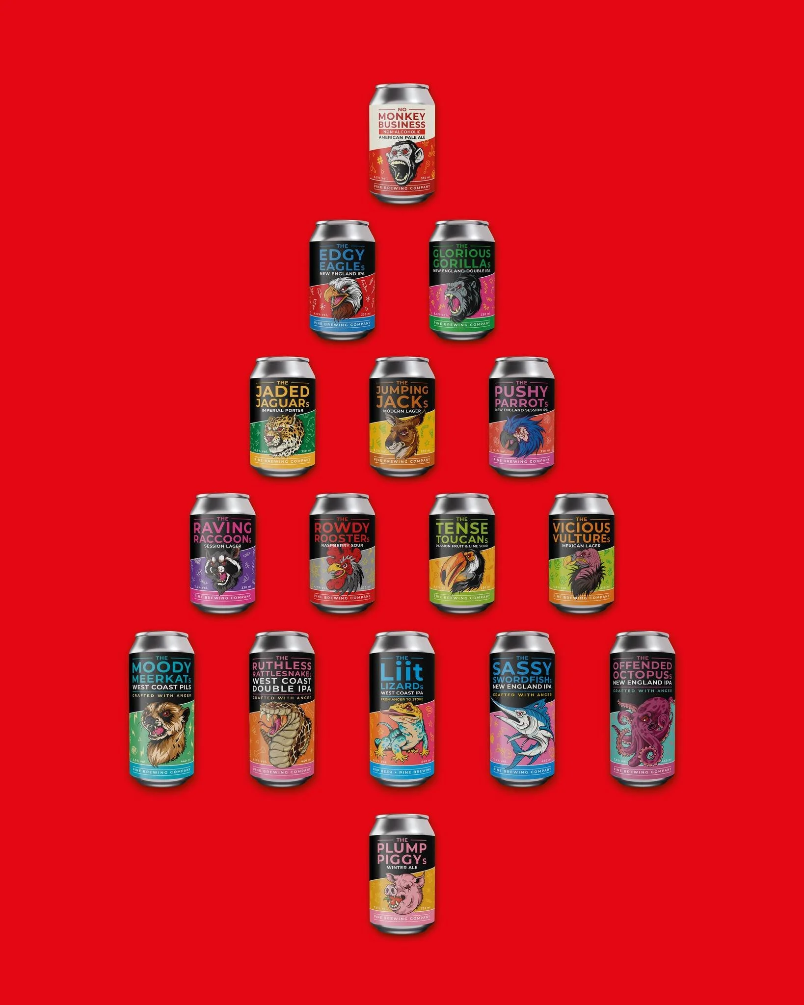 🎄 GOD JUL &ouml;nskar vi till er alla!
Hoppas ni f&aring;r en riktigt h&auml;rlig jul med era n&auml;ra och k&auml;ra! 💛

#PineBrewingCompany #godjul #julh&auml;lsning #julst&auml;mning