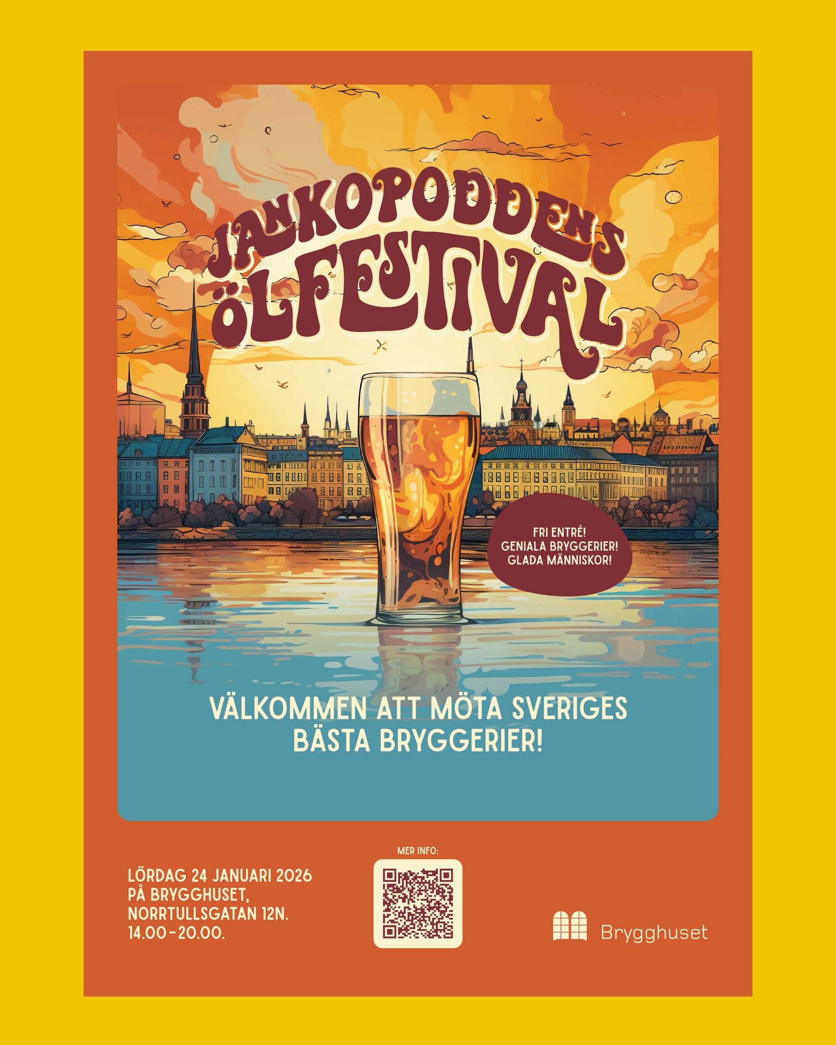 Nu p&aring; l&ouml;rdag hittar du oss p&aring; Jankopoddens &Ouml;lfestival! 🎉🍻

Vi kommer att k&ouml;ra &aring;tta &ouml;l p&aring; tapp och har med oss flertalet nyheter! ✨ Dessutom tar vi med oss specialutg&aring;vor i form av The Zookeeper's Sm