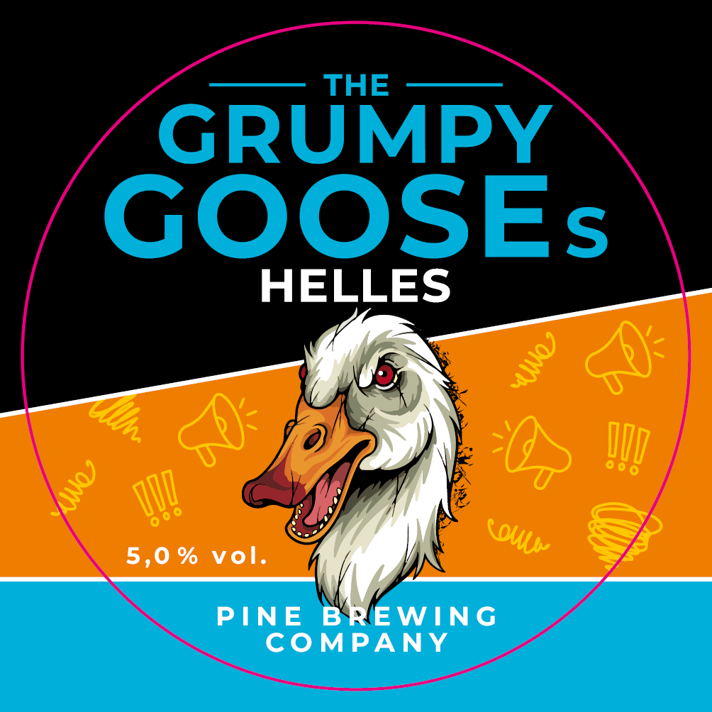 PBC Runda tappdekaler 80x80mm Goose.png