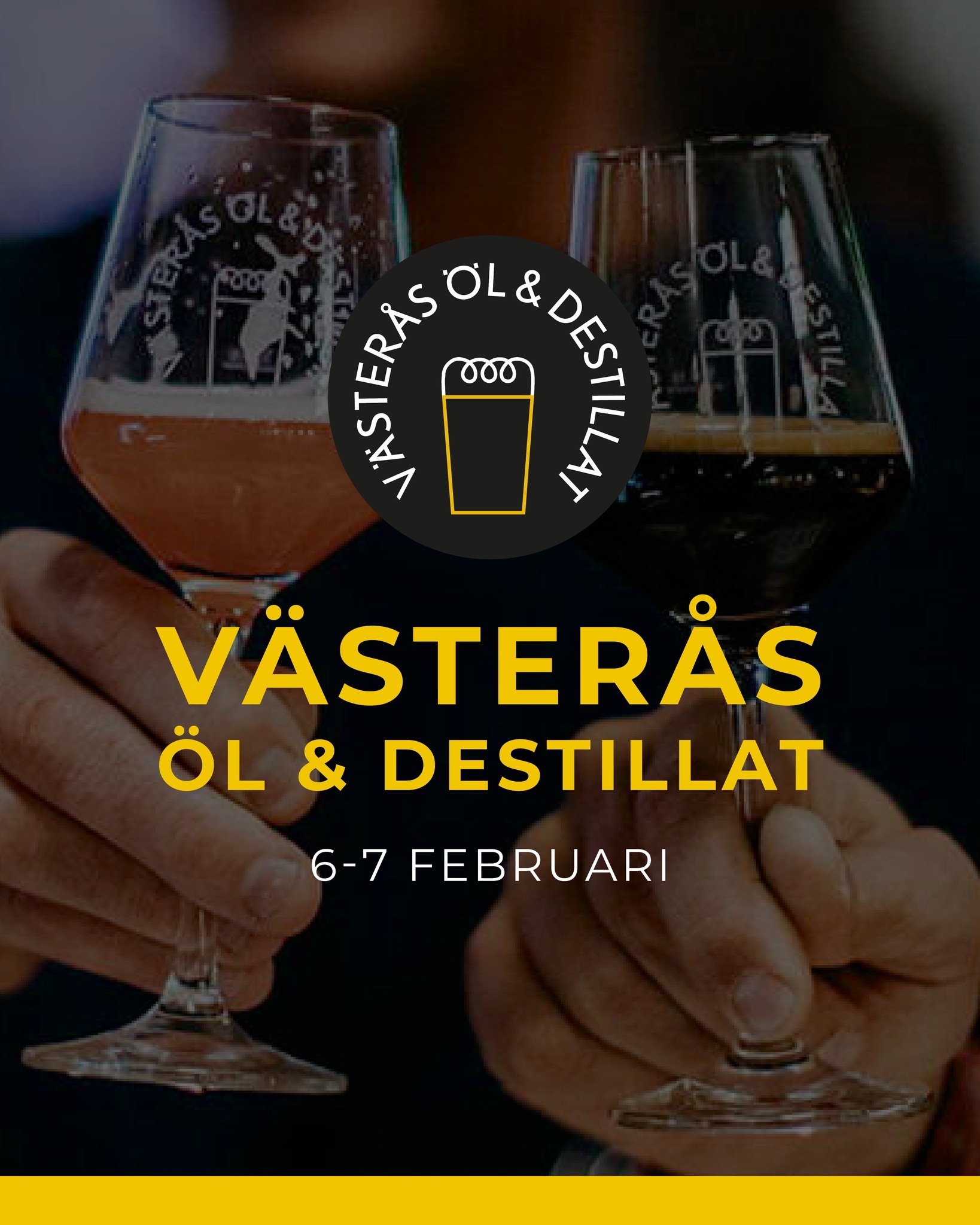 Idag &auml;r s&aring; dags f&ouml;r V&auml;ster&aring;s &Ouml;l &amp; Destillat! ❄️ Jesper och Christian &auml;r p&aring; v&auml;g upp i detta busv&auml;der och &auml;r laddade att tr&auml;ffa er V&auml;ster&aring;sare! 
Med sig har de en hel del god