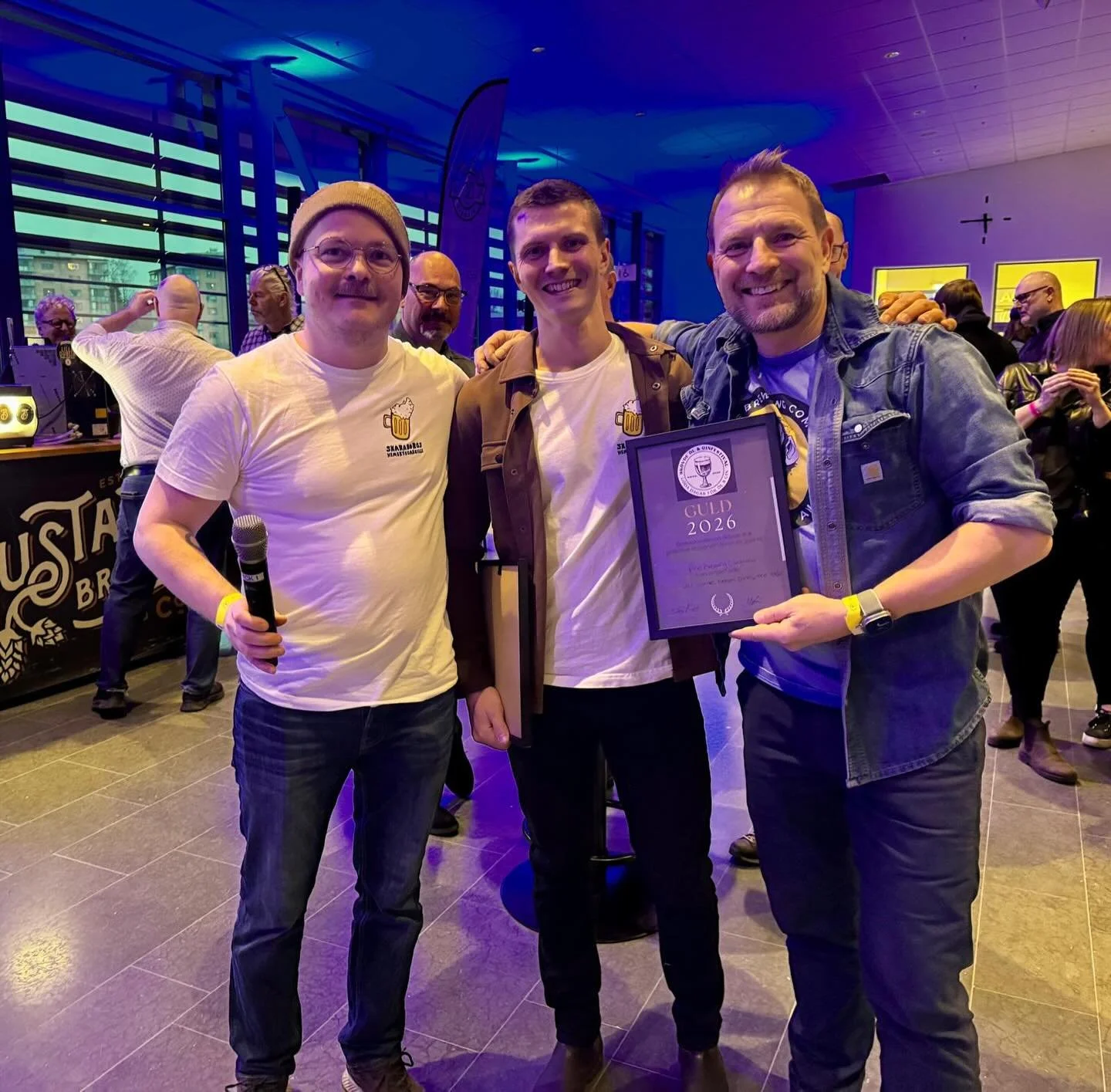 🦎 S&aring; grymt kul!!! The Liit Lizard&rsquo;s West Coast IPA kammade hem guld som festivalens b&auml;sta &ouml;l - alla kategorier - p&aring; Sk&ouml;vde &Ouml;l och Ginfestival! Wow!