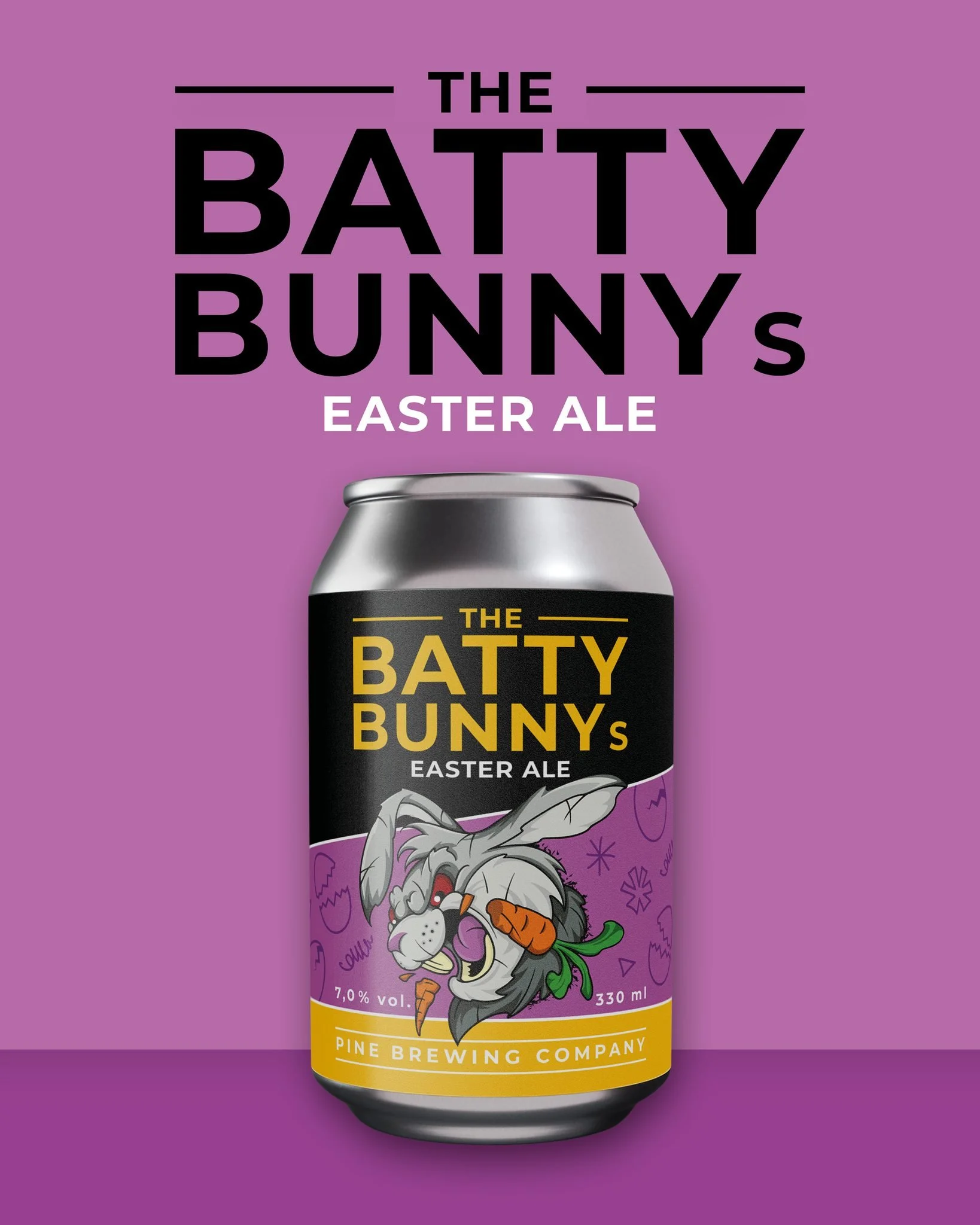 🐇 V&auml;lkommen tillbaks! 

Nu &auml;r det dags f&ouml;r p&aring;skharen att g&ouml;ra entr&eacute;! Nyss hemkommen fr&aring;n &Ouml;l- och spritm&auml;ssan i Uppsala d&auml;r den vann en fin guldmedalj! 🏆

🍊 The Batty Bunny's Easter Ale &auml;r 