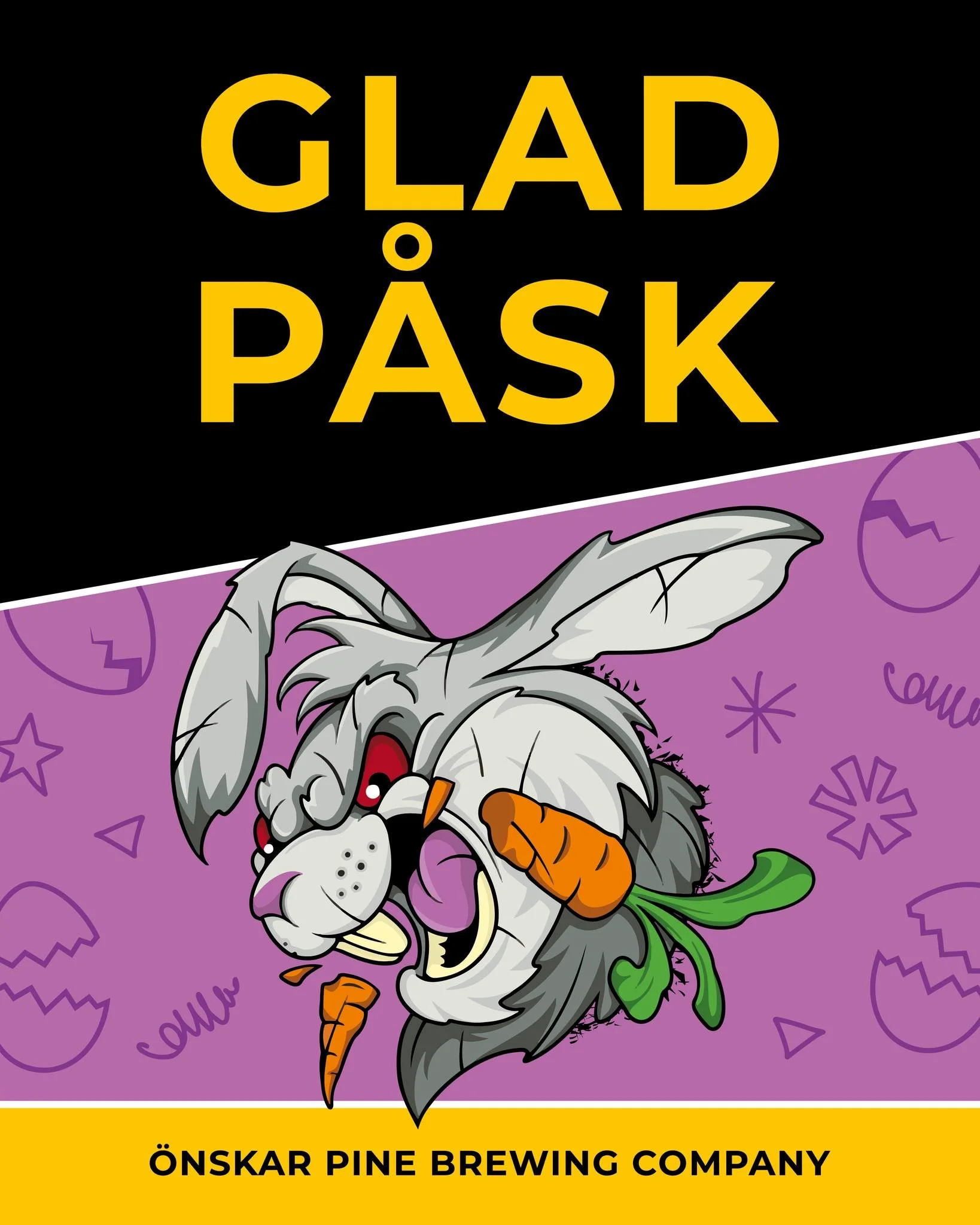 Glad P&aring;sk &ouml;nskar vi p&aring; Pine Brewing Company! 🐣

Vi vill passa p&aring; att &ouml;nska alla v&aring;ra f&ouml;ljare en riktigt fin p&aring;skhelg! 💛

#gladp&aring;sk #p&aring;sk2026 #pinebrewingcompany