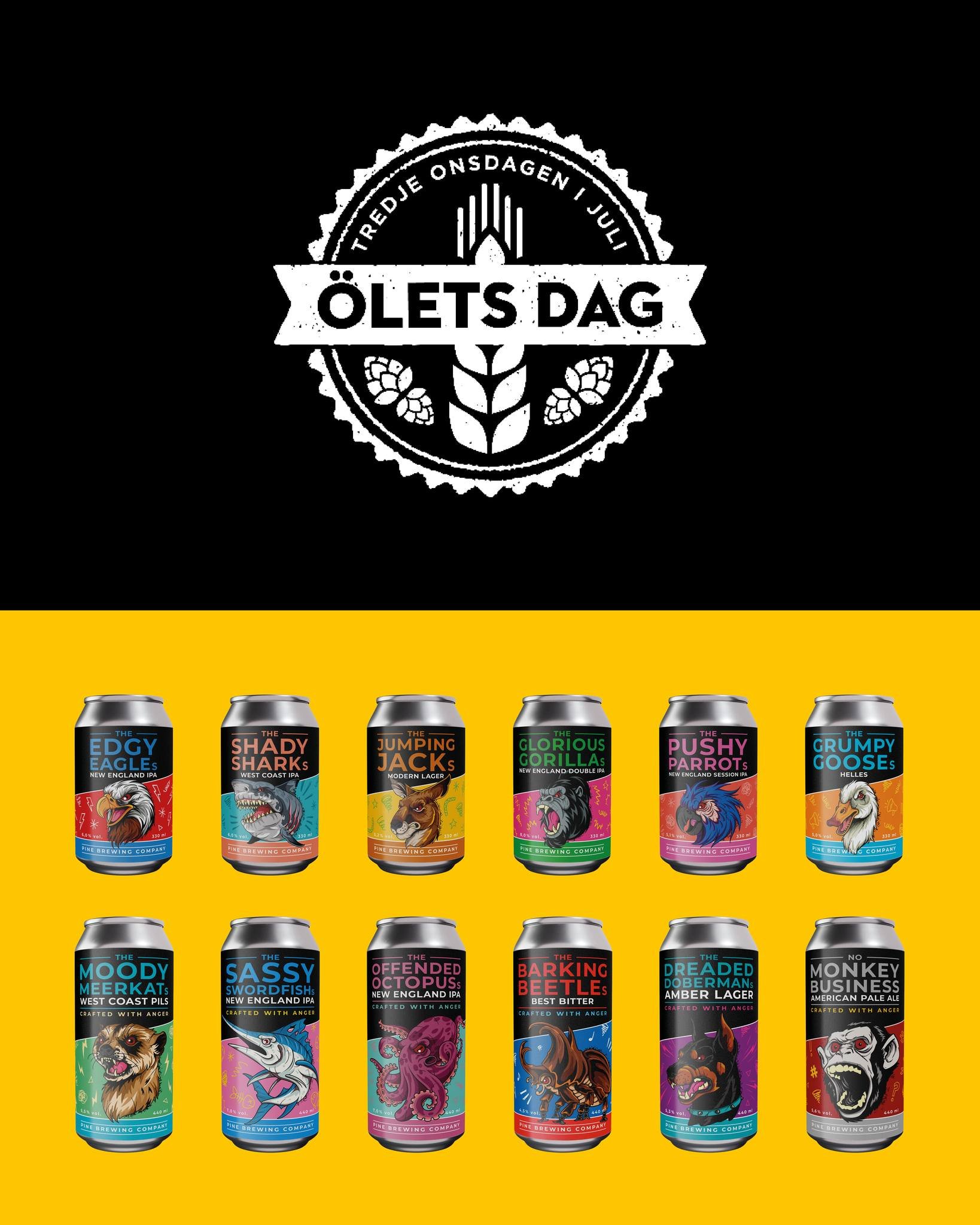 🍻 Fira &Ouml;lets dag med oss!

Onsdagen den 15 juli bjuder vi in till en dag fylld av hantverks&ouml;l, BBQ och sk&ouml;n st&auml;mning. 🍖✨ Passa p&aring; att smaka dig igenom v&aring;rt stora &ouml;lutbud och f&ouml;lj med bakom kulisserna i bryg