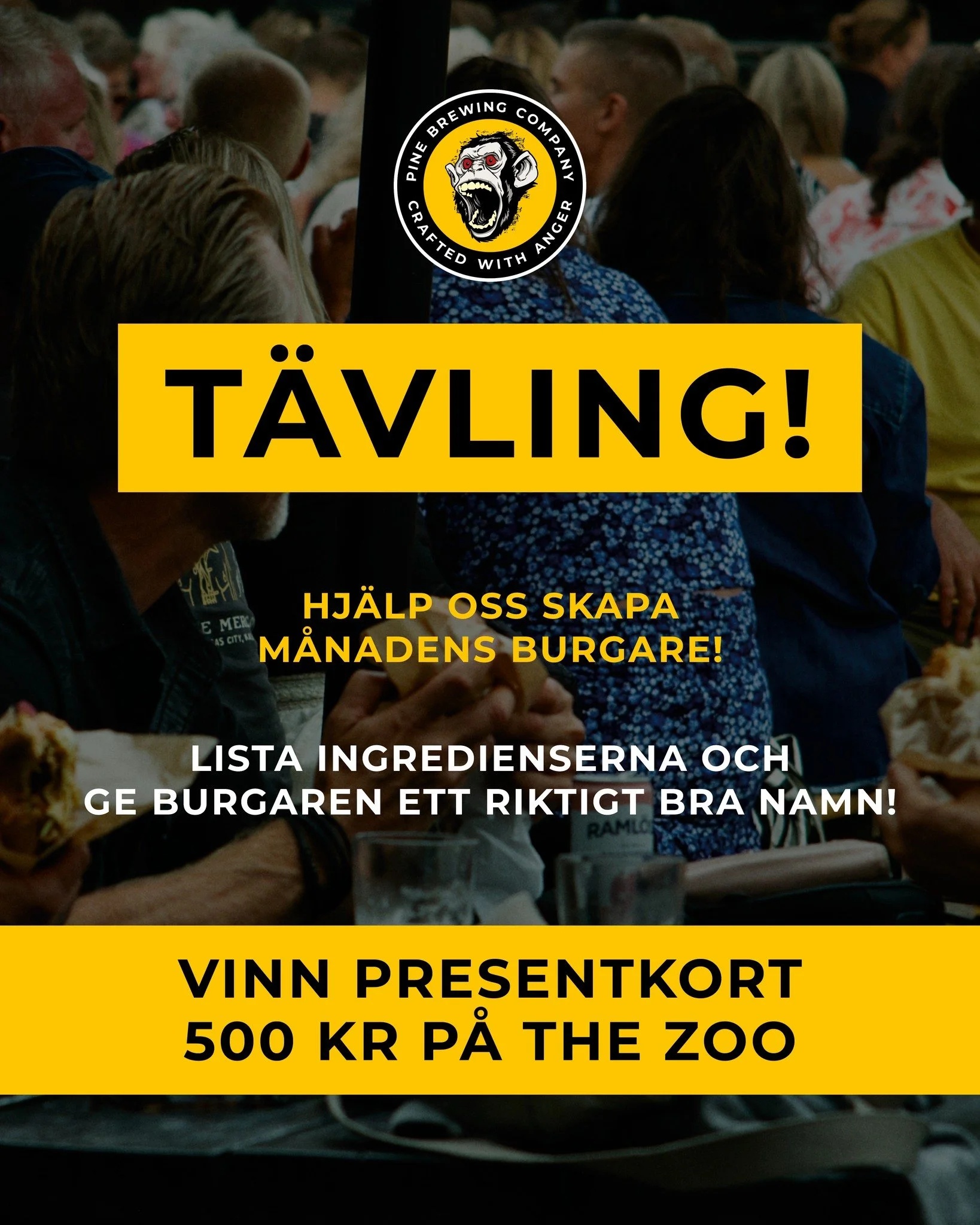 🍔 T&Auml;VLING! HJ&Auml;LP OSS SKAPA V&Aring;R NYA BURGARE!

Nu vill vi ha DIN hj&auml;lp! Vad ska v&aring;r nya burgare heta &ndash; och framf&ouml;r allt, vad ska den inneh&aring;lla? 🤤

Och det b&auml;sta? Din id&eacute; kan faktiskt hamna p&ari