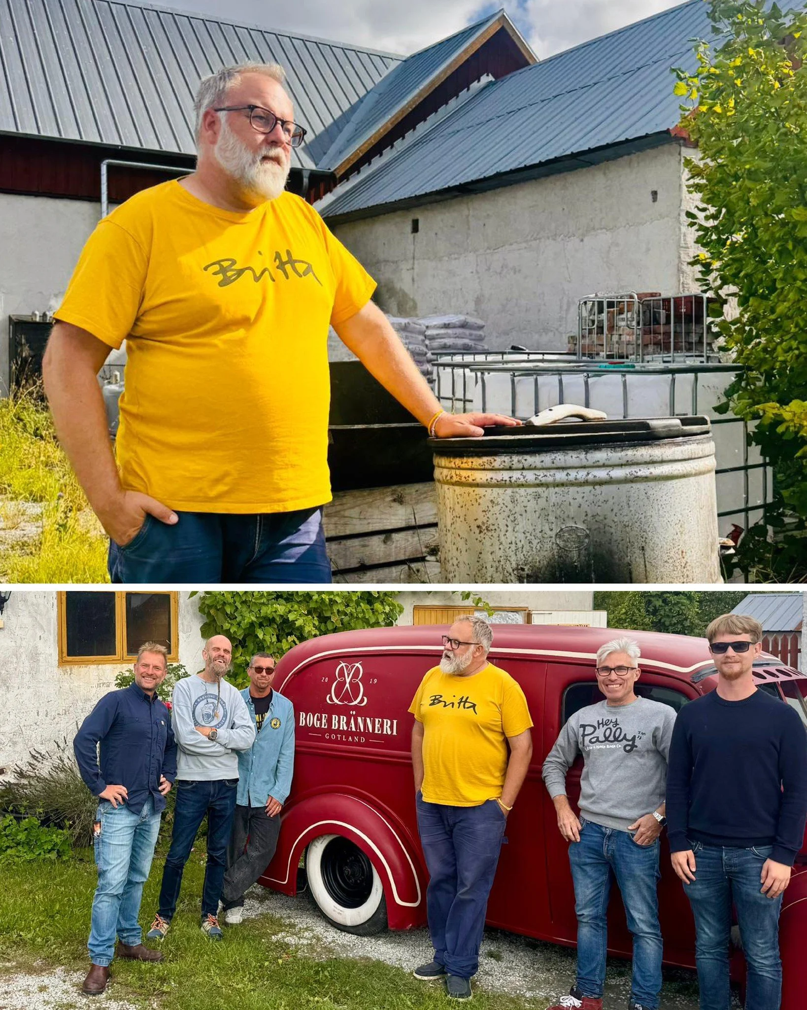 🌾 Det blev drikku!

👨&zwj;🌾 Vi tr&auml;ffar Truls p&aring; @boge_branneri som visar oss hur man g&ouml;r en av Gotlands riktigt gamla bryggtraditioner &ndash; Gotlandsdrikku.

🔥 Truls visar oss utrustningen och ber&auml;ttar om hantverket, tradit