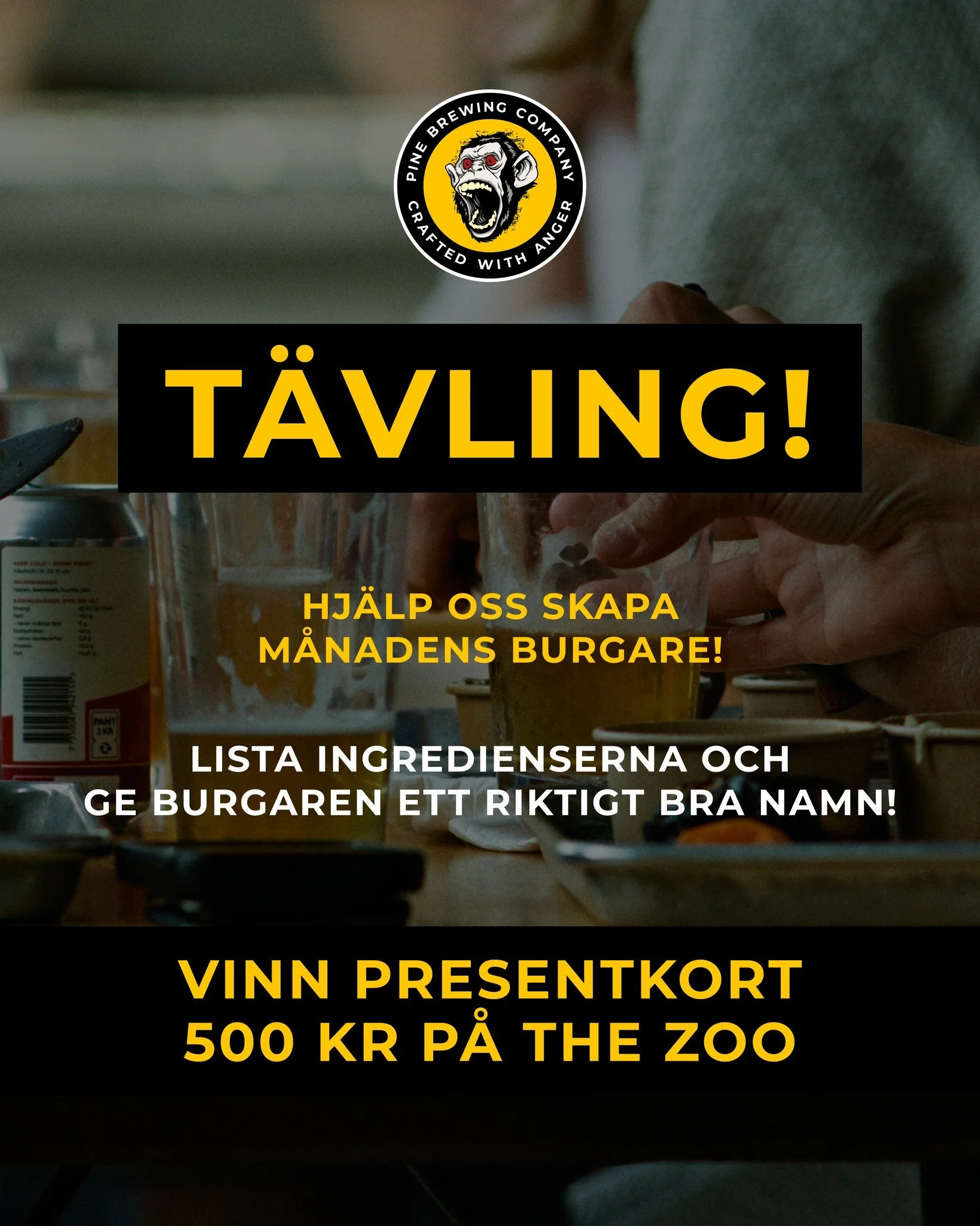 🍔 T&Auml;VLING! HJ&Auml;LP OSS SKAPA V&Aring;R NYA BURGARE!

S&aring; roligt att l&auml;sa alla grymma recept som har kommit in hittills! Kanske sitter du p&aring; ett riktigt gott recept som borde f&aring; delas med omv&auml;rlden?! Din id&eacute; 