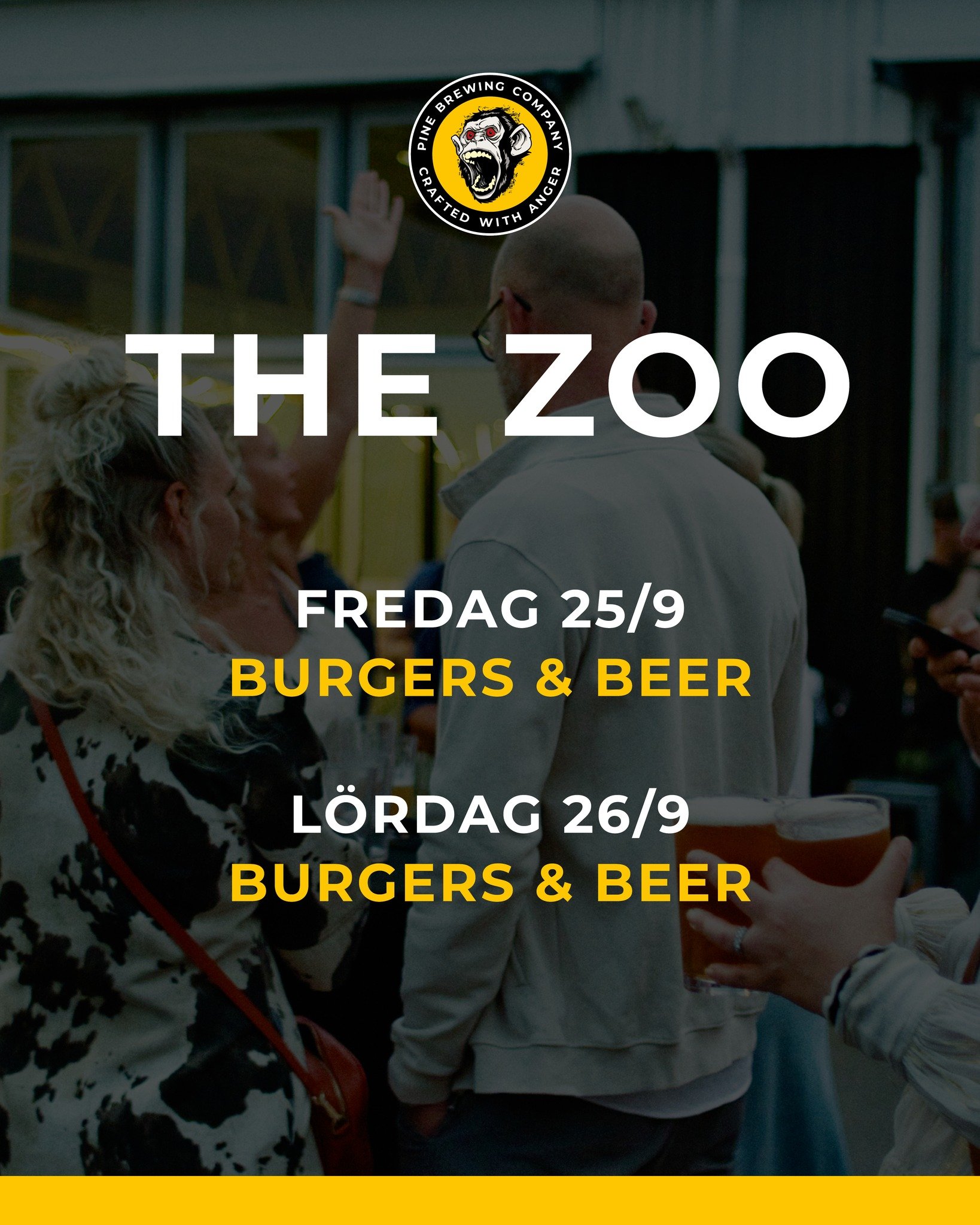 🦁 Fredag igen!

Ikv&auml;ll och imorgon har vi &ouml;ppet p&aring; The Zoo kl. 17&ndash;22. 🍻

Varmt v&auml;lkomna! 💛

#PineBrewingCompany #TheZoo #hantverks&ouml;l #CraftBeer #Falkenberg