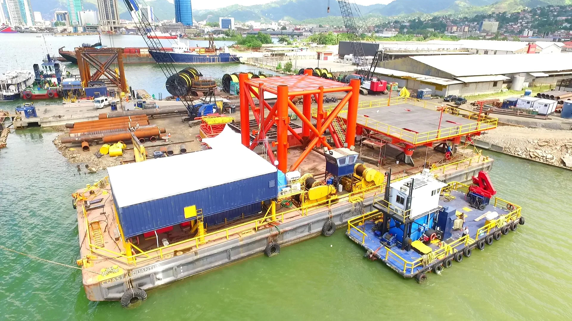 OTSL Fabrication Yard begins work in Sea Lots