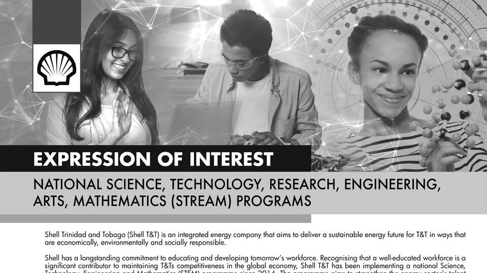 Shell EOI: National Science, Technology, Research, Engineering, Arts, Mathematics (STREAM) Programs