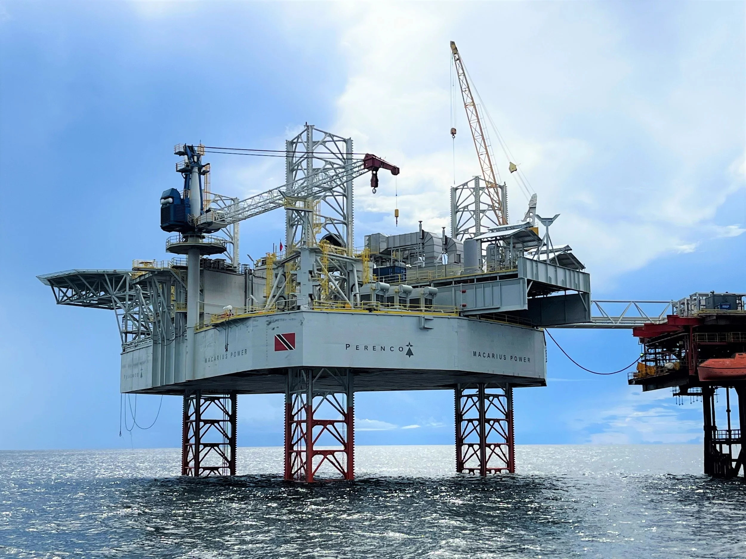 Perenco T&amp;T delivers the first platform to the TSP Block in four decades 