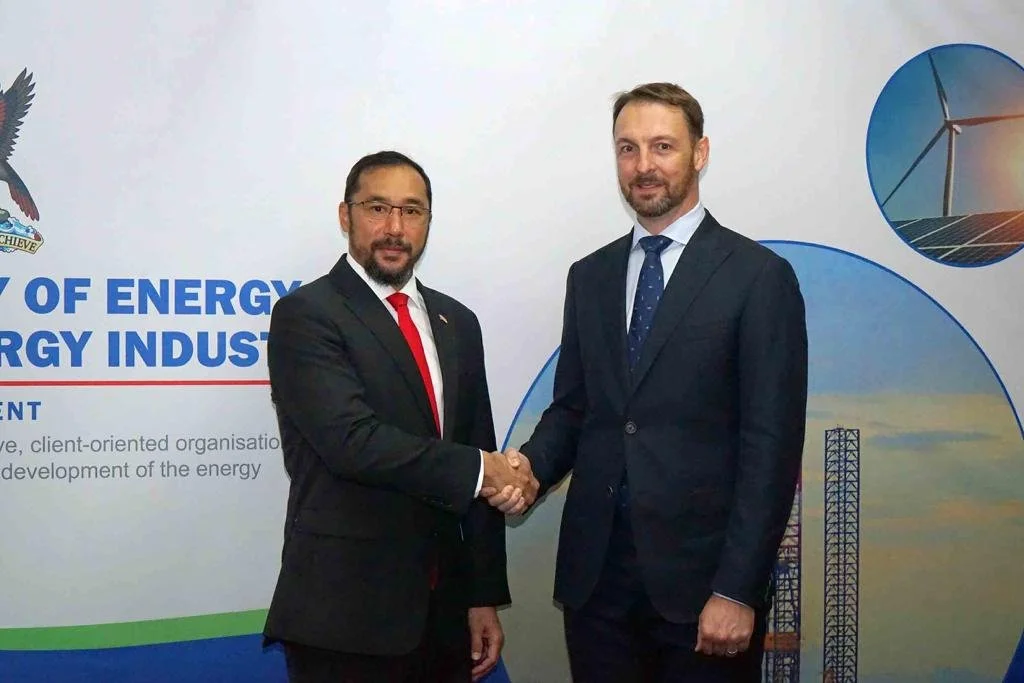 Minister Young meets with incoming Shell SVP
