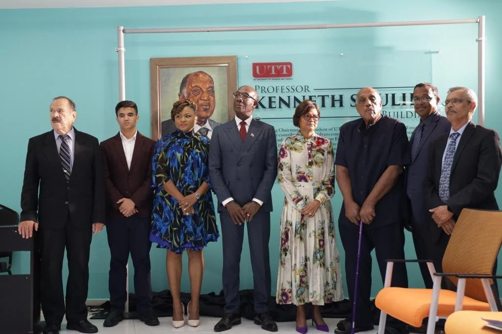 UTT dedicates Administration Building at the Tamana Campus in honour of Prof. Ken Julien