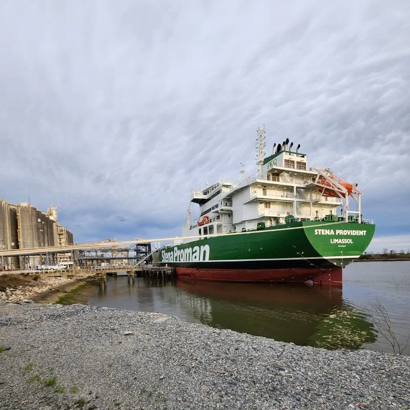 Stena Provident successfully completes first ever methanol bunkering at the Port of Savannah