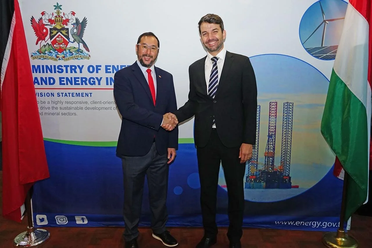 Minister Young discusses TT potential for LNG and petrochemicals with Hungarian Ambassador