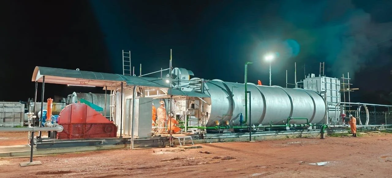 Heritage commissions steam generator to enhance oil recovery in Forest Reserve