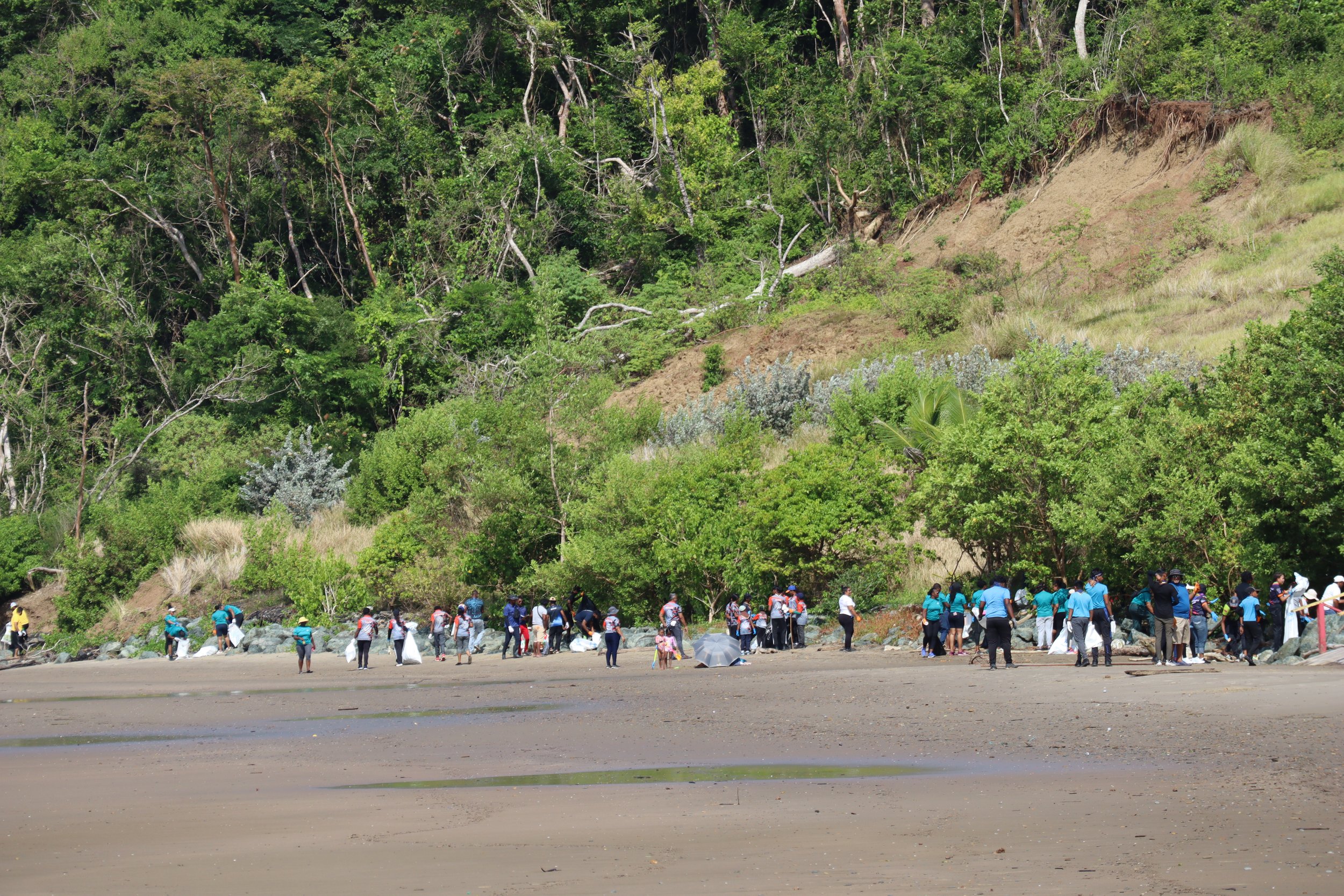 Energy Chamber organizes beach clean-up at Quinam Beach with over 200 volunteers