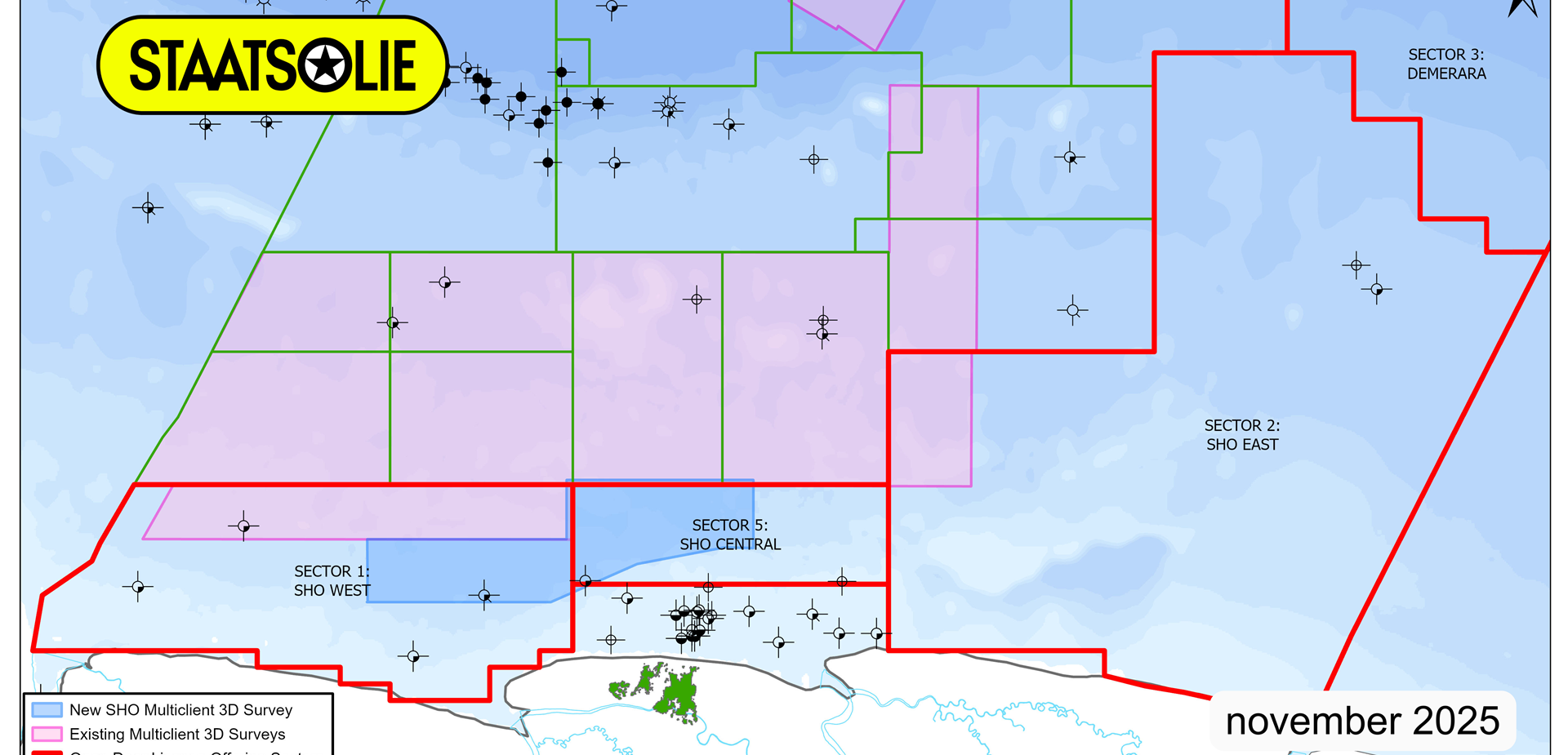 Staatsolie Initiates Seismic Study in Shallow Offshore