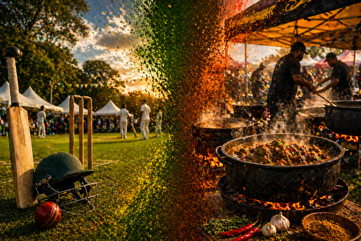 The Energy Lime – Curry duck and Cricket competition