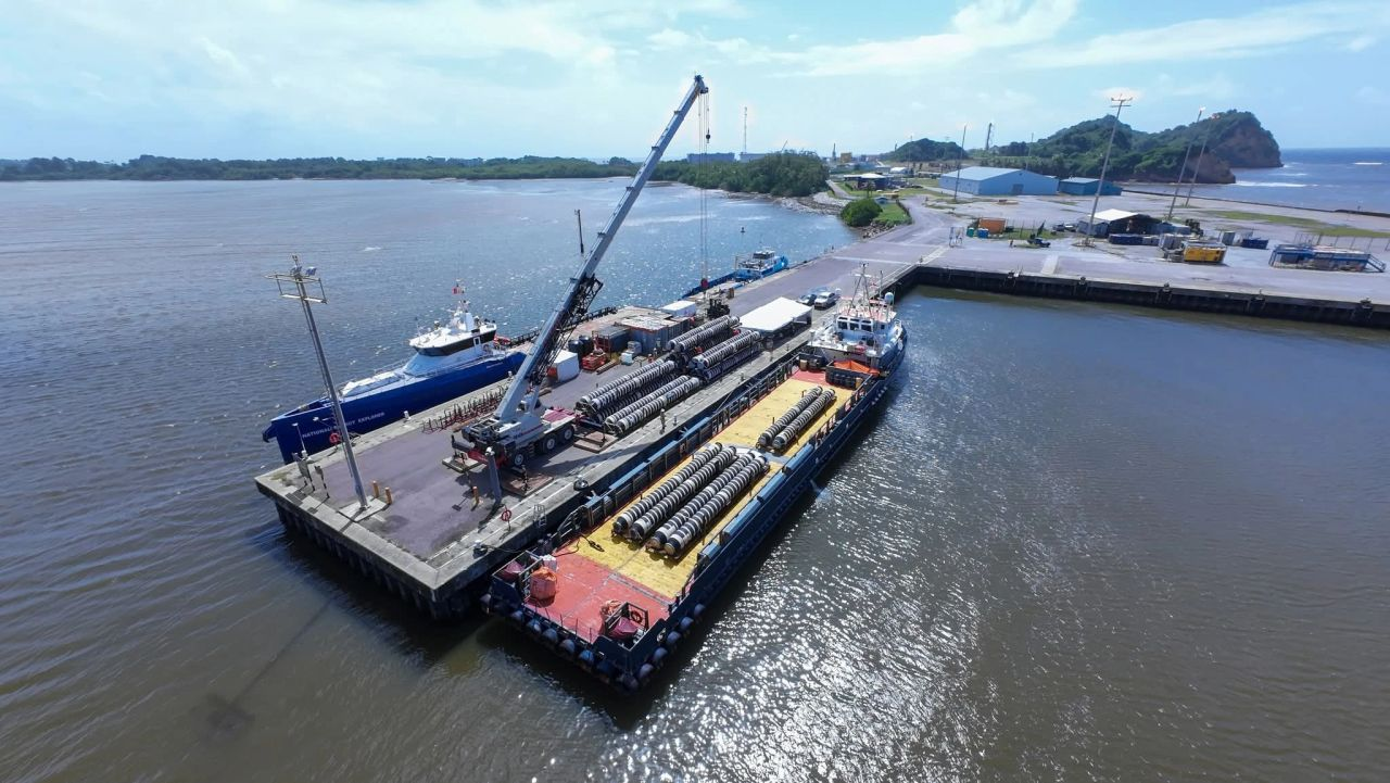 Port of Galeota supports second specialised marine hose operation in a year  