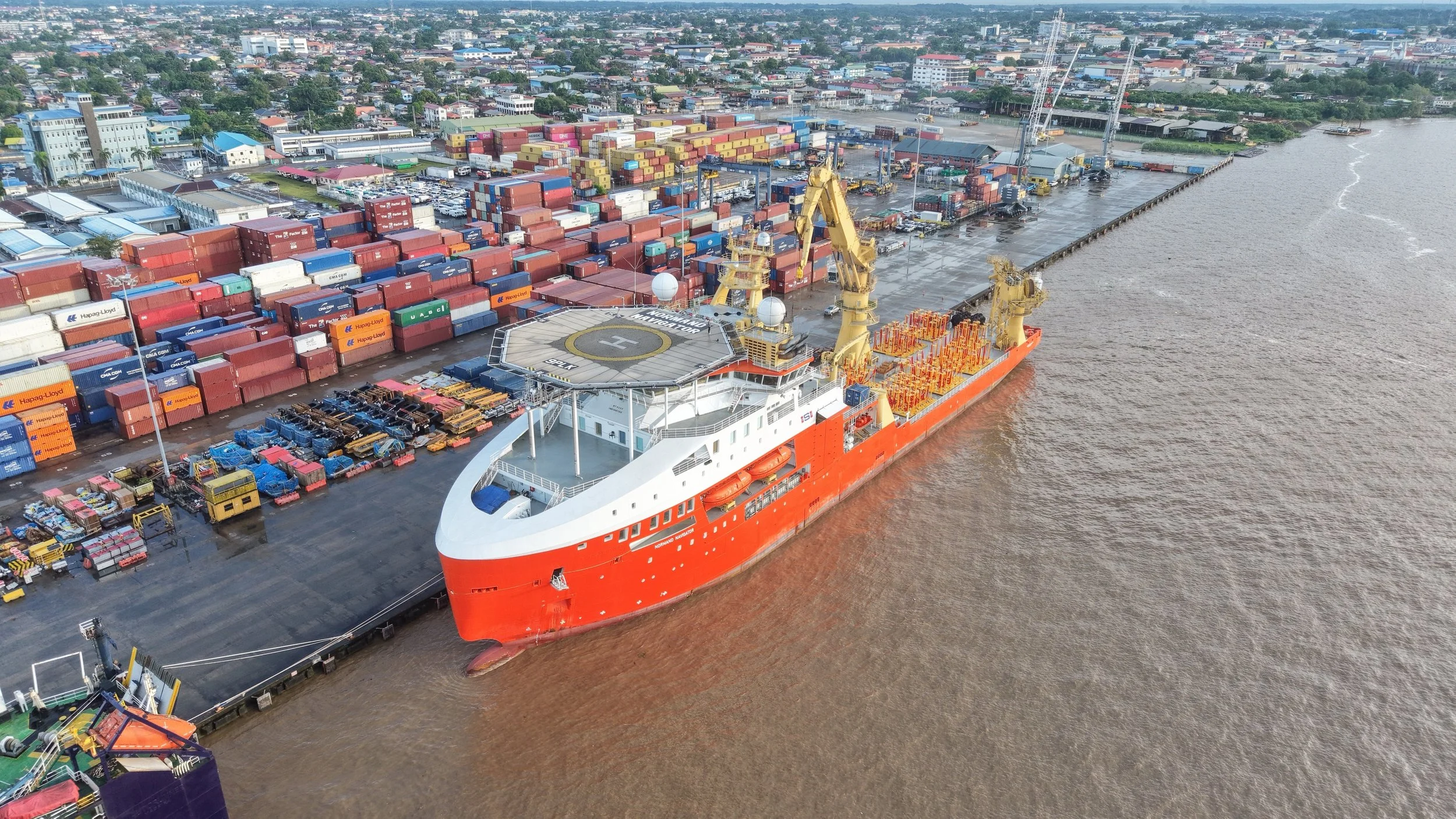 Saipem starts operations for the offshore GranMorgu project in Suriname