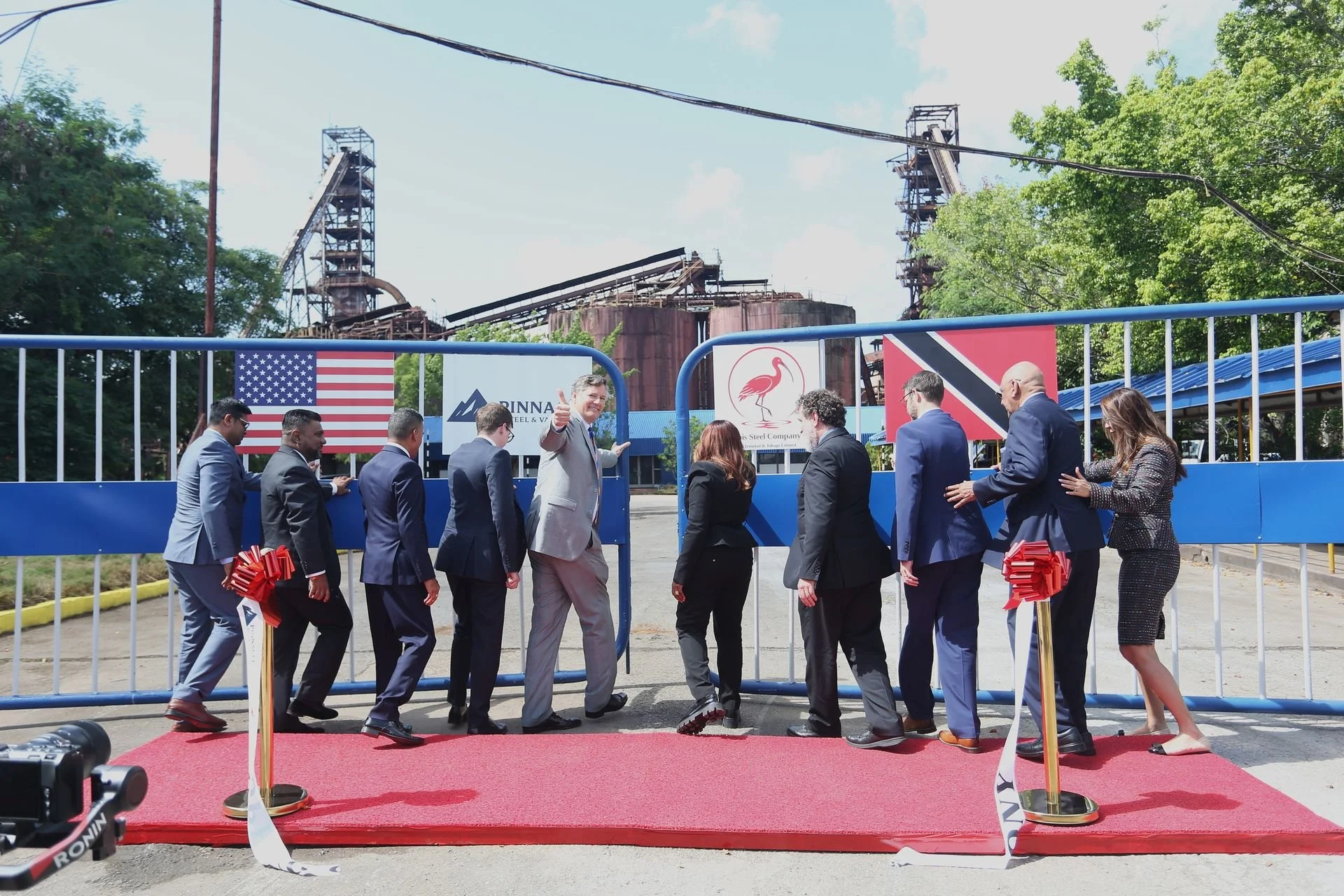 Ibis Steel Company officially launched site operations