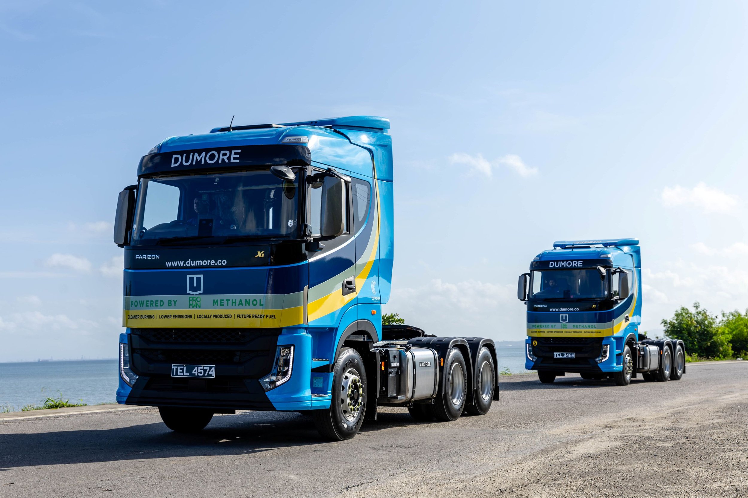 Proman and Dumore launch 100% methanol-powered trucks in Trinidad