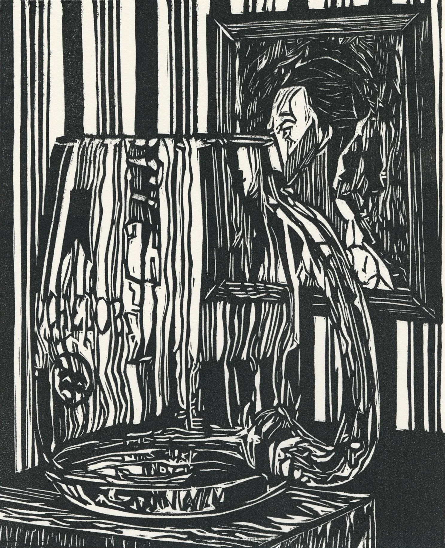 Michelob and Modigliani (title page image for memoir chapter)