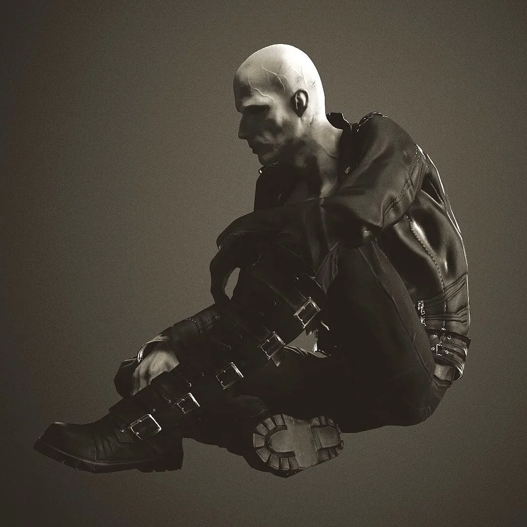 Batman Beyond fan animation updates: Clothing. Figuring out how much marketplace clothing content I can use before designing something custom. Learning Marvelous Designer in the meantime.

#batmanart #jokerz #batmanbeyond #fanfilm 

#blackandwhite #f