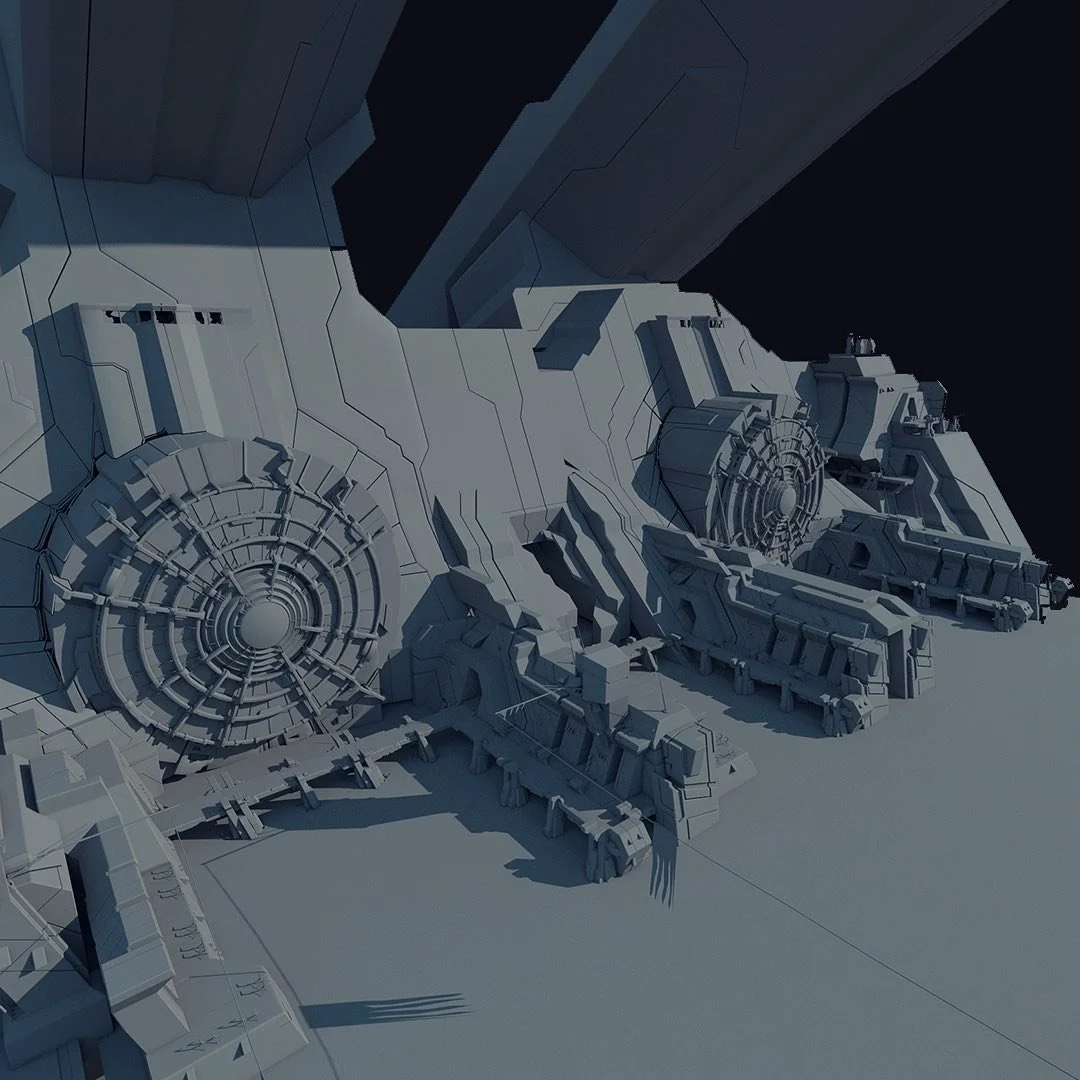 Star Trek Into Darkness production art created for the Klingon dogfight scenes in collaboration with the awesome 3D artists at Pixomondo vfx 

#vfx #3denvironment #productionart #startrek 

#startrekintodarkness #klingon #kronos #conceptart #setdesig