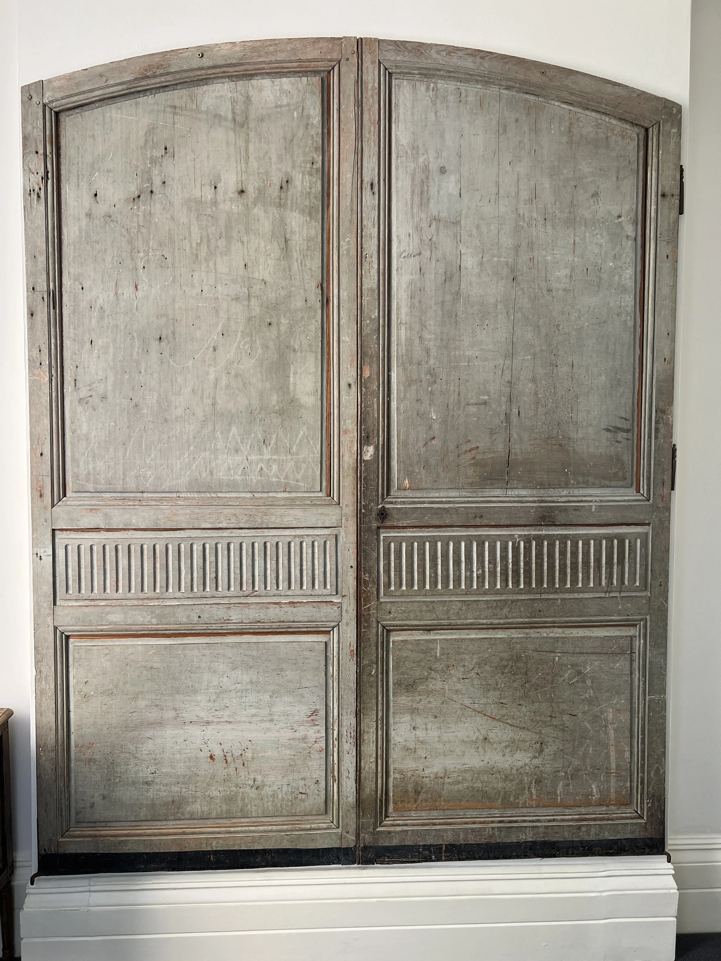 Tall 19th Century French Provincial panelled doors