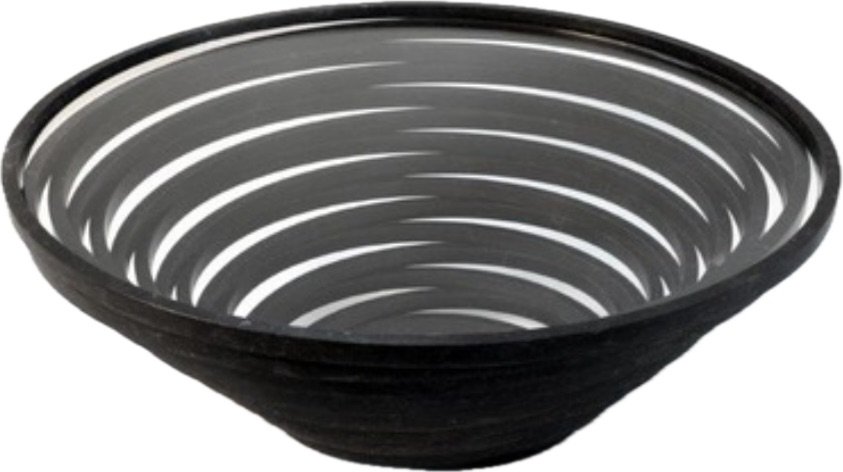 Marble and crystal sculptural coffee table