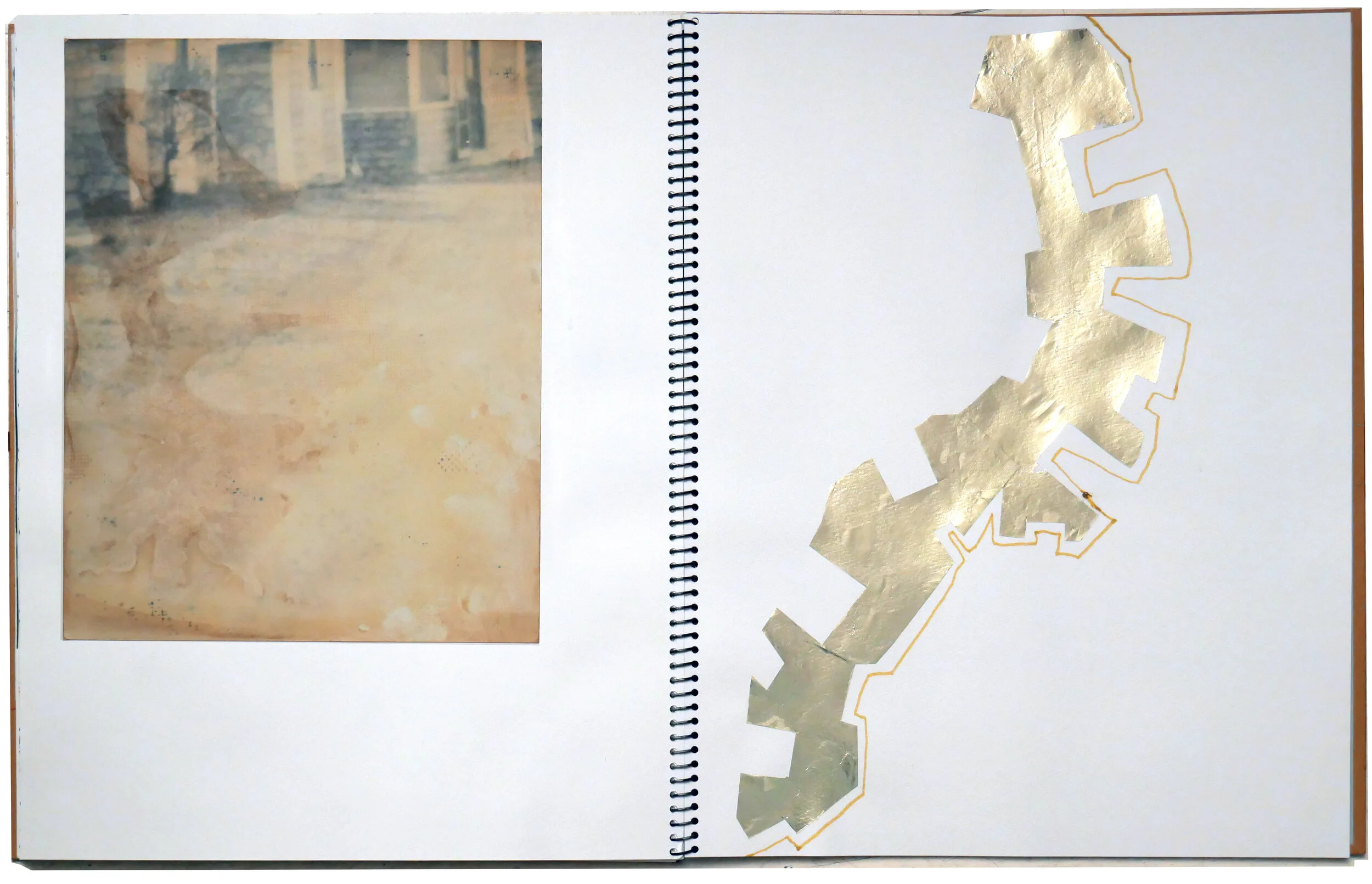  Natasha Sweeten and Jeri Coppola    A Piece of Wind w/a Notebook   2020-2021  Digital print on Epson Premium Presentation Matte paper of individual pages from the notebook  27 pages total, Edition of 3 + 1 A/P  10 x 17 inches (paper), 14 3/4 x 20 3/