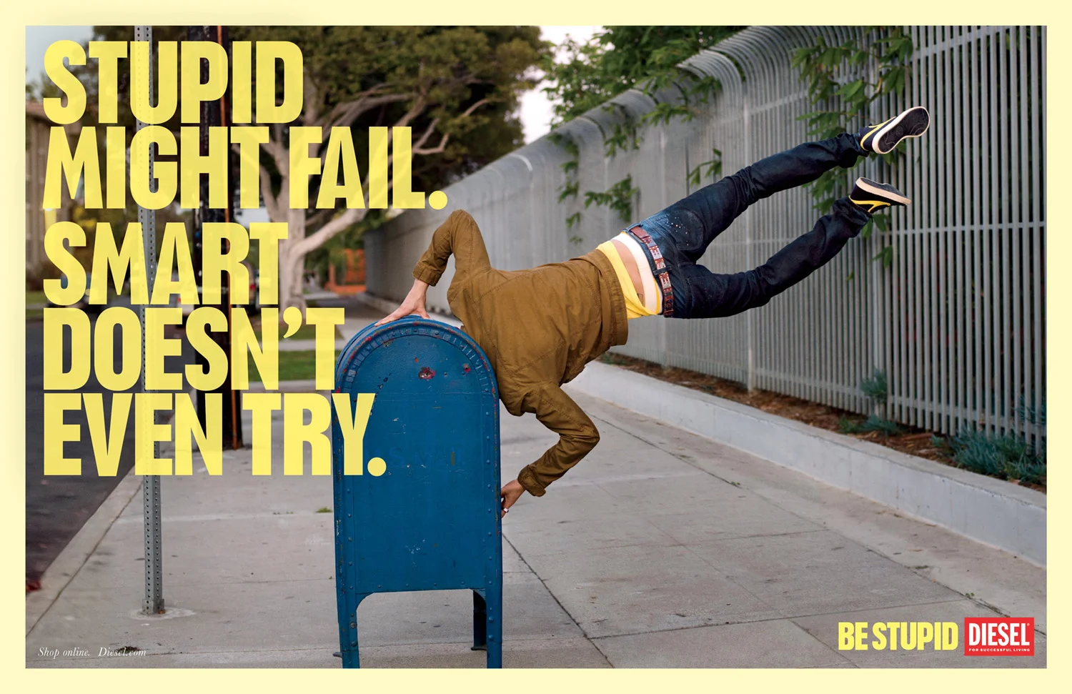 Diesel, Be Stupid, Adverstising