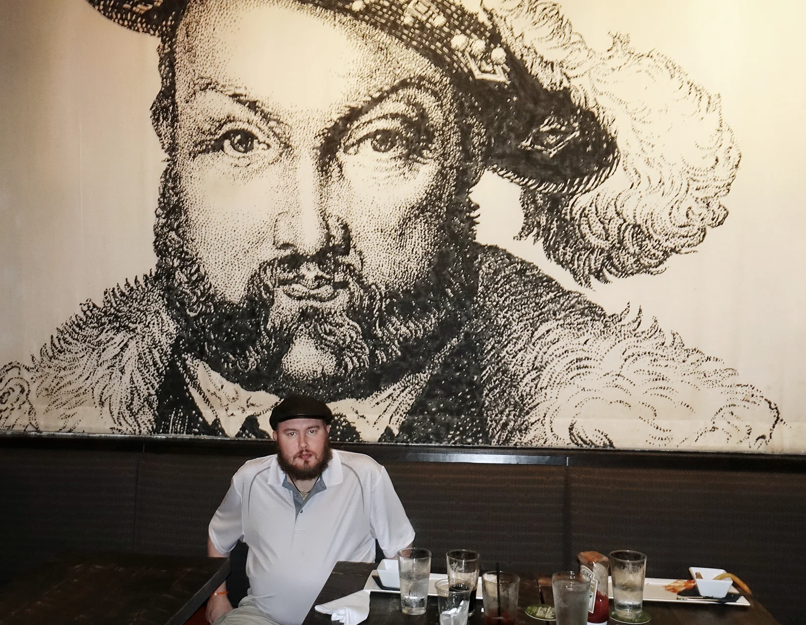 Henry VIII look-alike, Asheville, NC