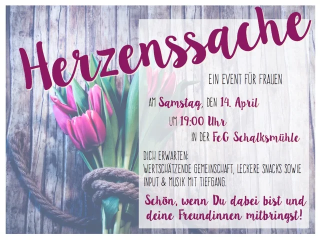 Herzenssache - Event für Frauen