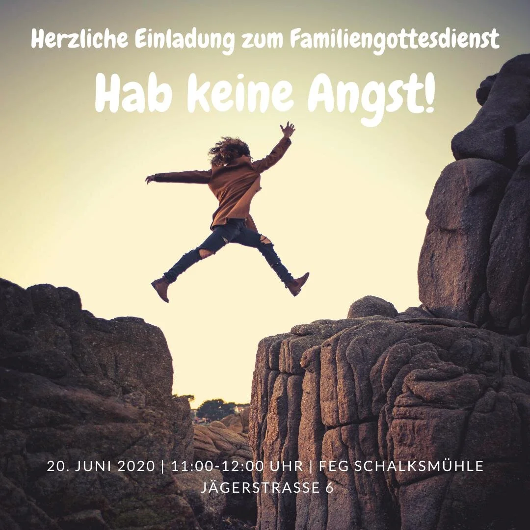 Familiengottesdienst Live vor Ort