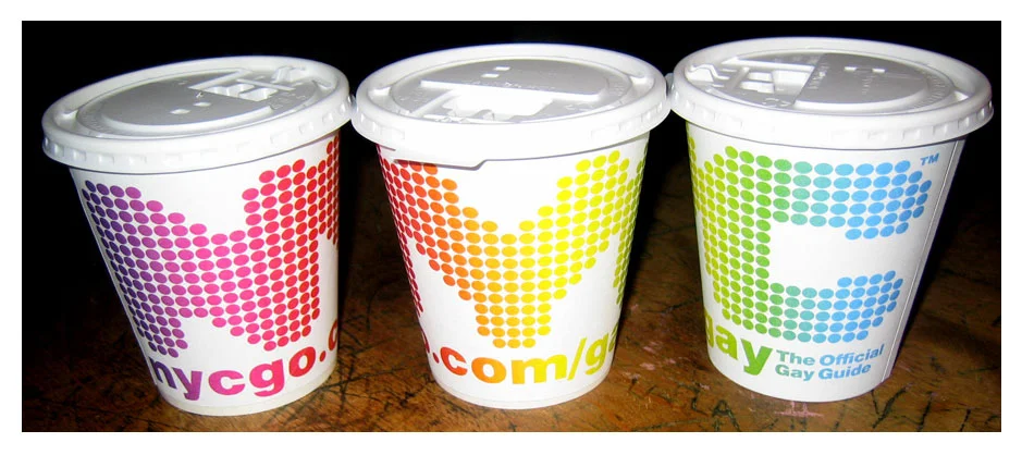 3 views of the coffee cup