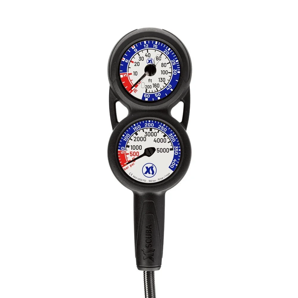 GA210DS QuikVu Console - Pressure and Depth Dual Scale- Front