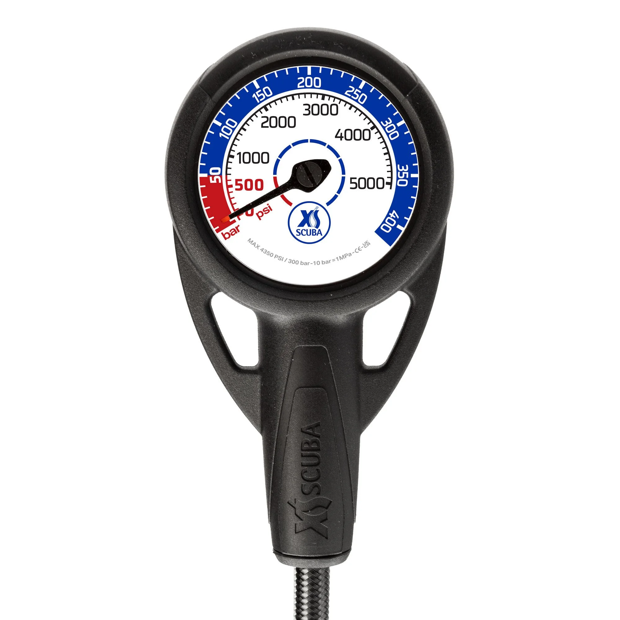 GA110DS QuikVu Pressure Gauge Dual-Scale - Front