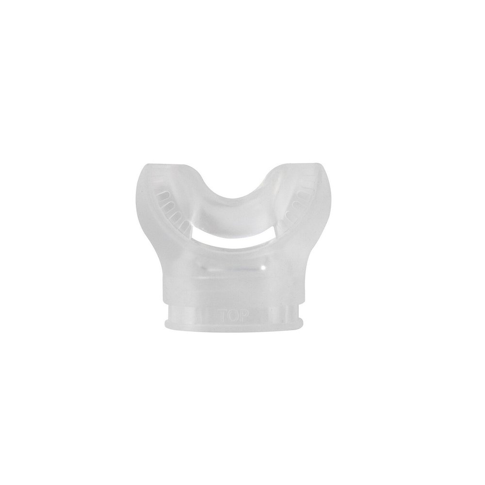 XS Scuba Extended Tab Mouthpieces – Black Silicone For Snorkels & Regulators