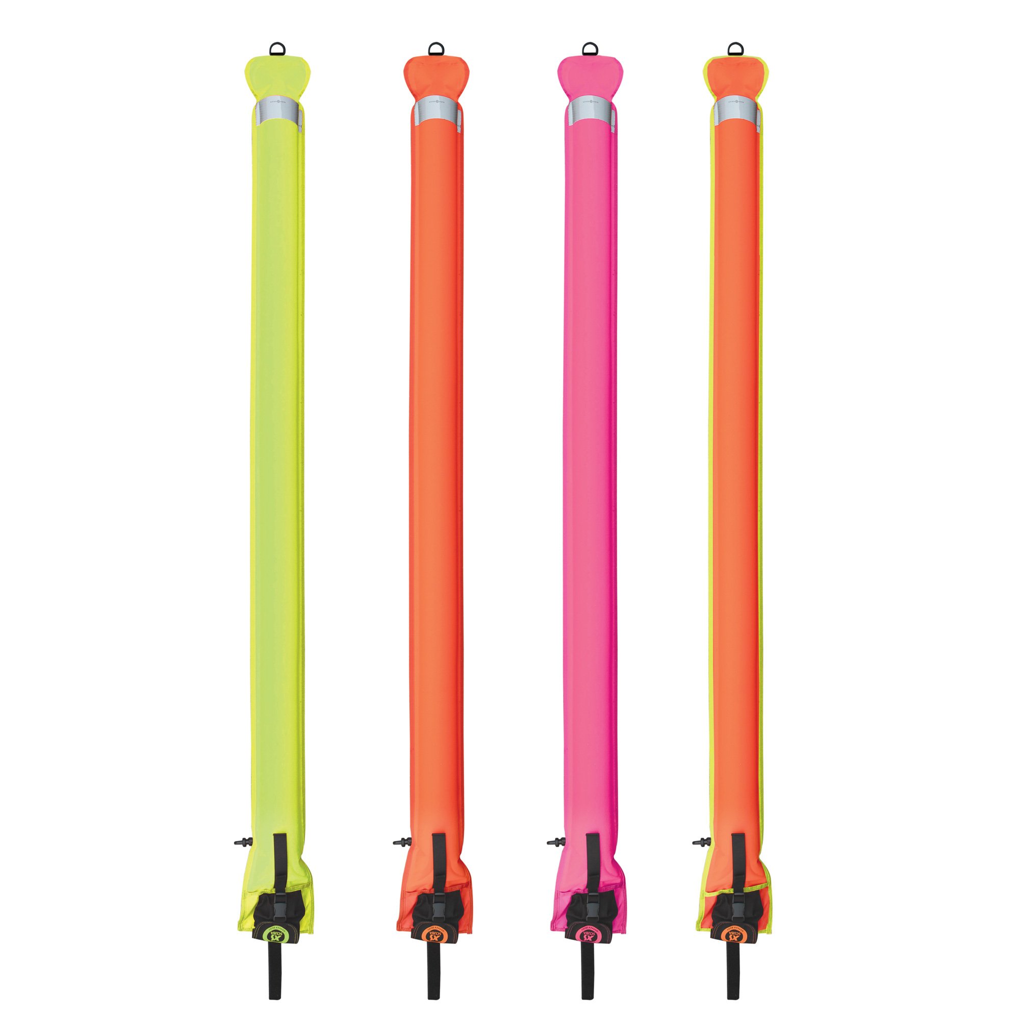 AC085 “Quick Launch” Marker Buoy Colors Inflated - Back