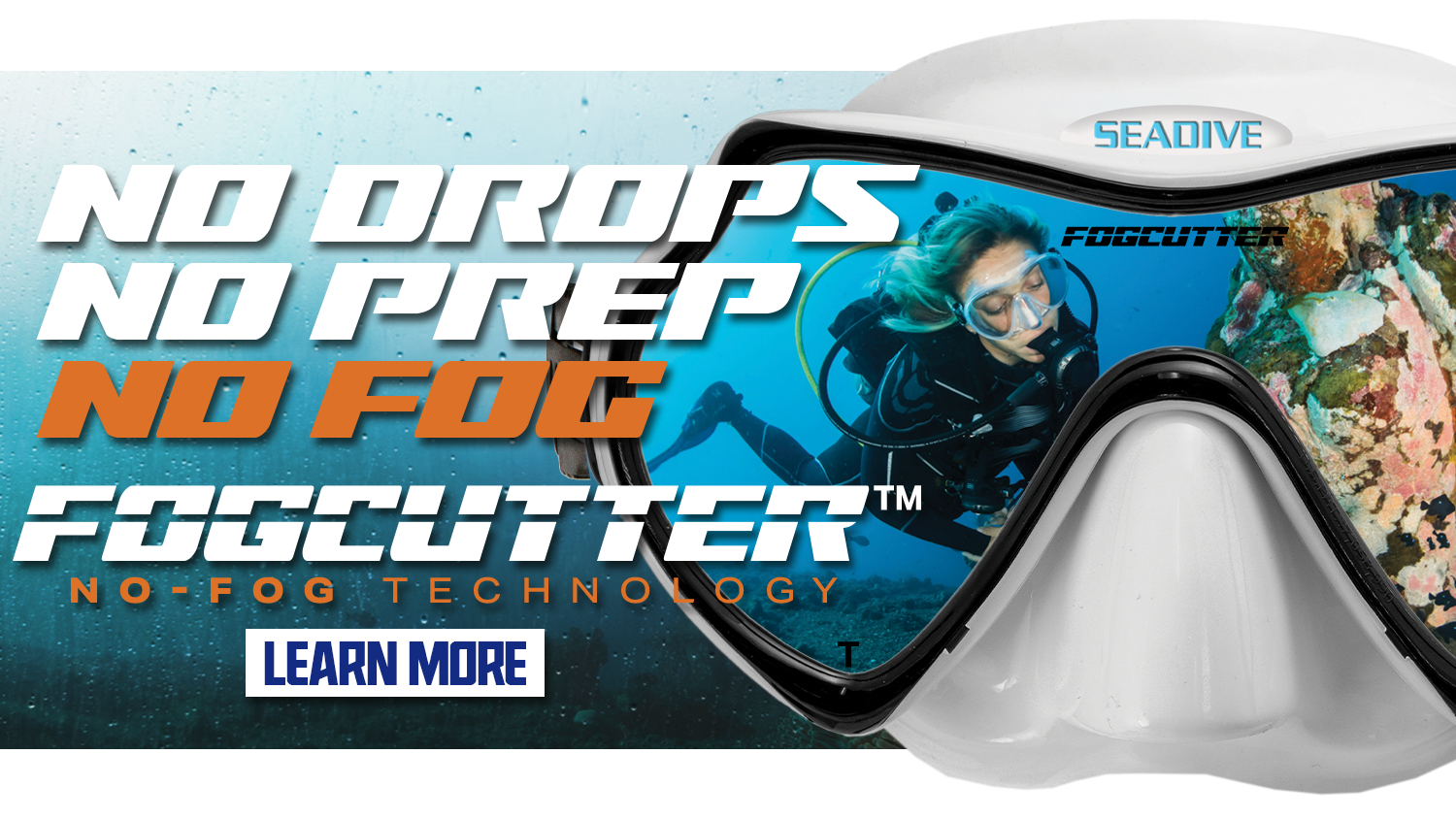 FogCutter™ No-Fog Technology Mask