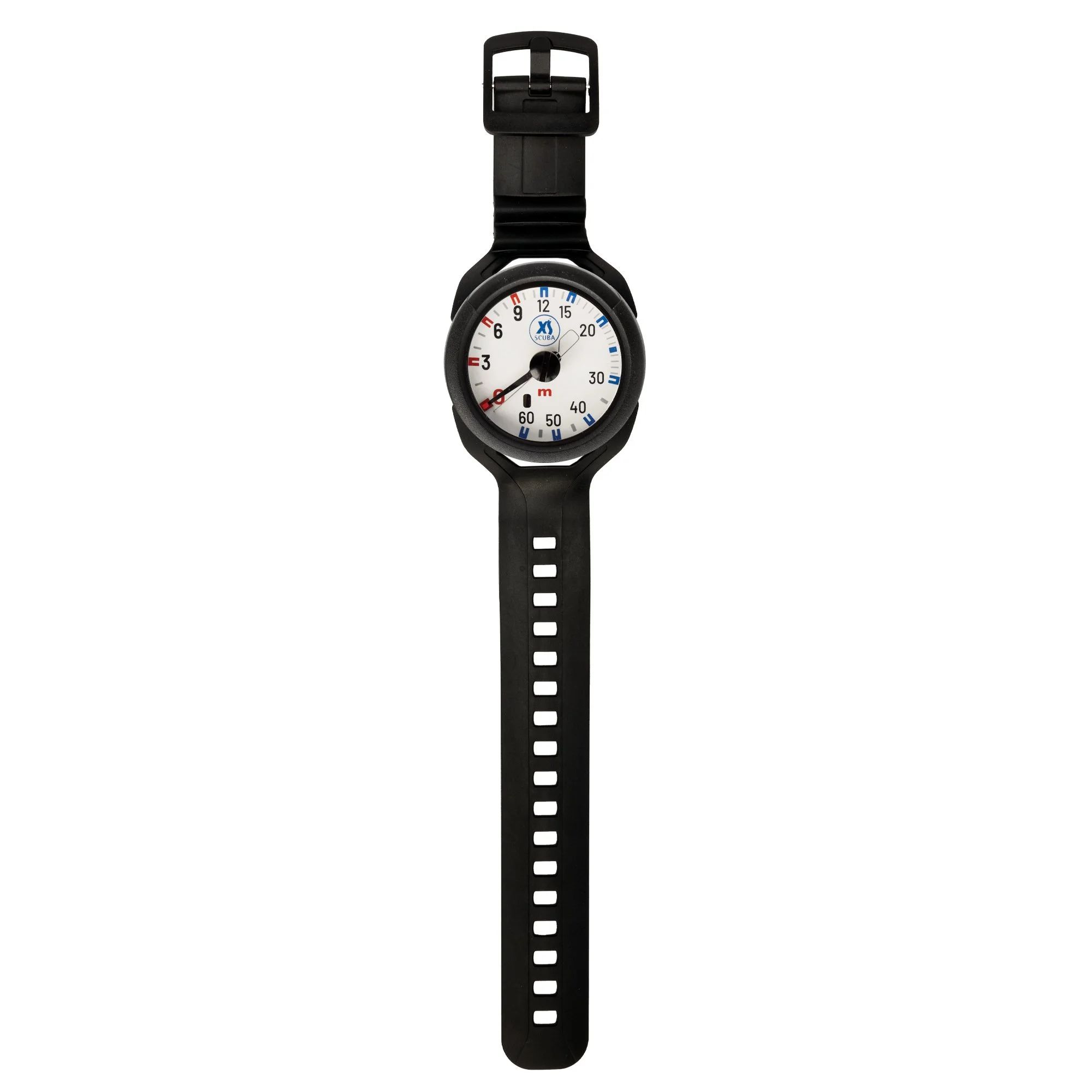 GA455M QuikVu Wrist Depth Gauge Metric - Front with Strap Open Flat