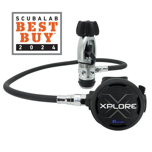 Scuba Choice Scuba Diving Mini Tank Key Ring with O-Rings and Silicone Grease 3g, Blue
